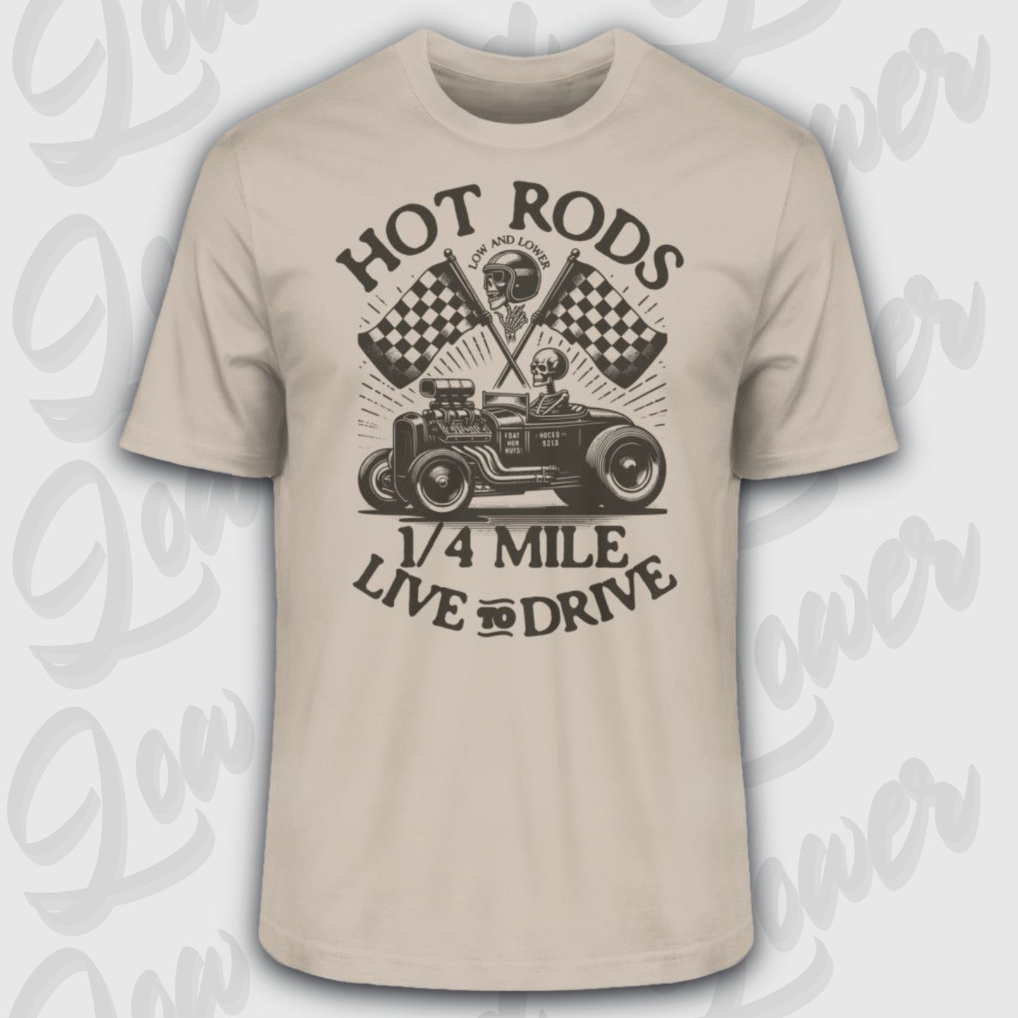 Standard T-Shirt, Hot Rod 1/4