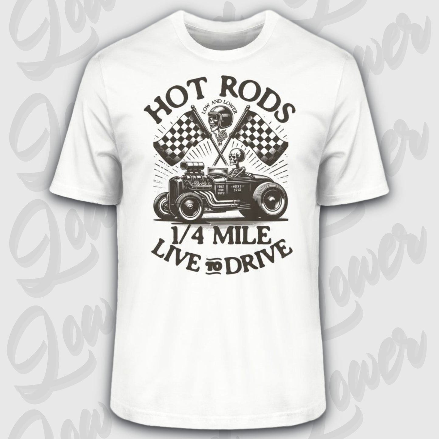 Standard T-Shirt, Hot Rod 1/4