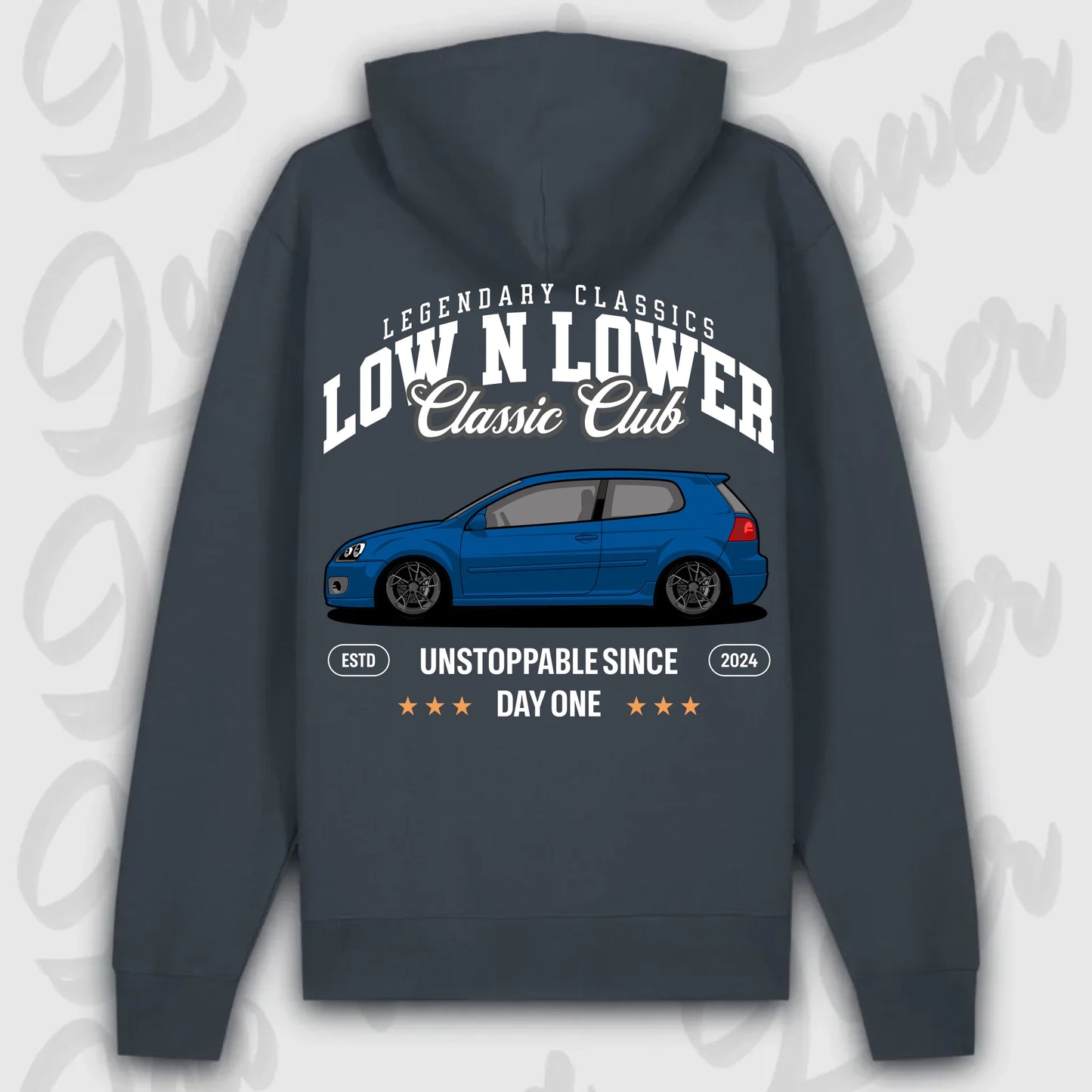 Mockup Premium Hoodie teeinblue - shirt Over 1