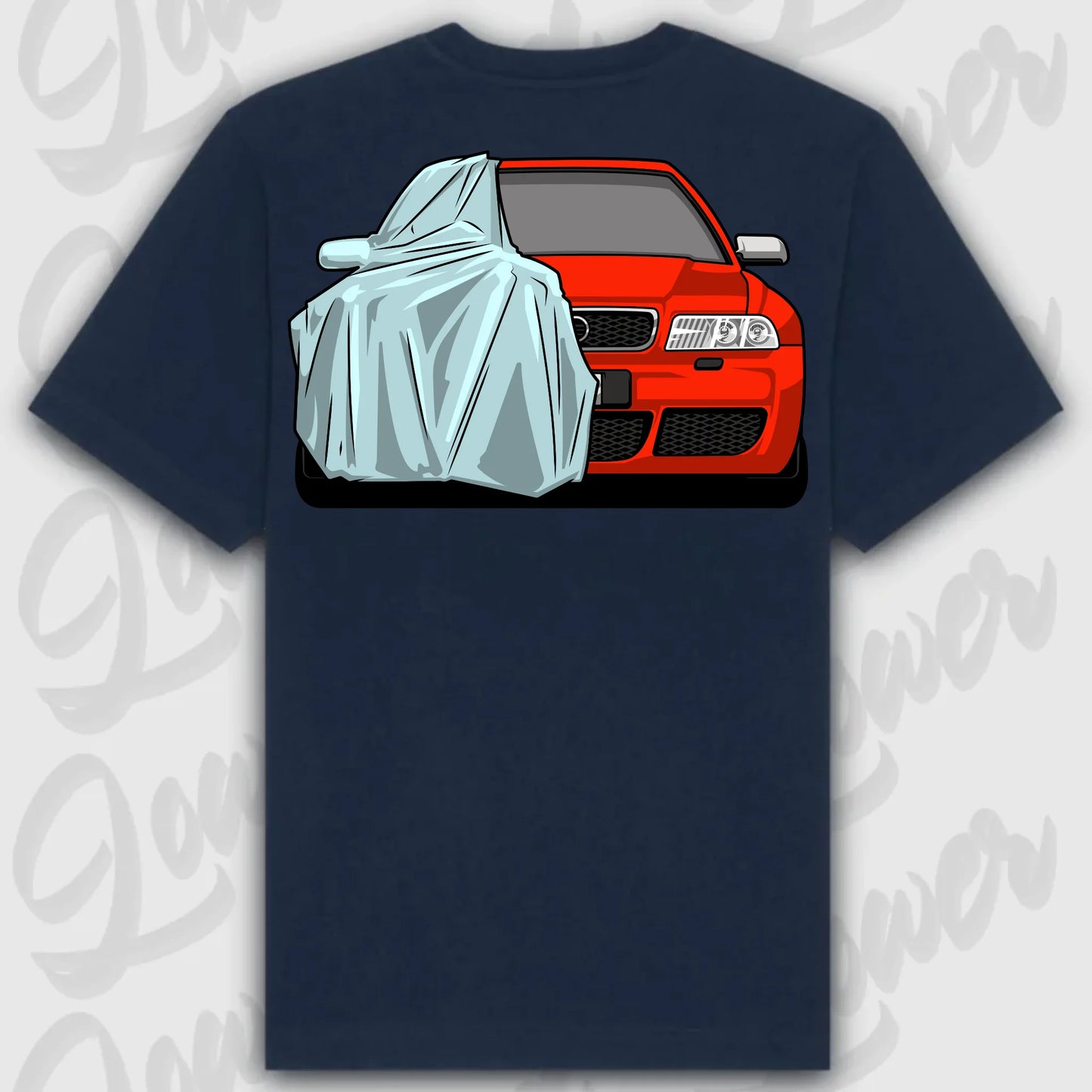 Mockup Stand shirt teeinblue - shirt 5
