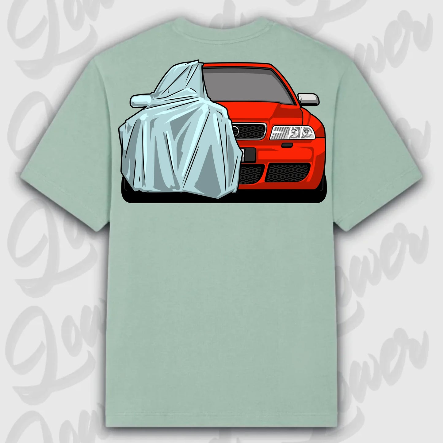 Mockup Oversize shirt teeinblue - Stand hoodie 3