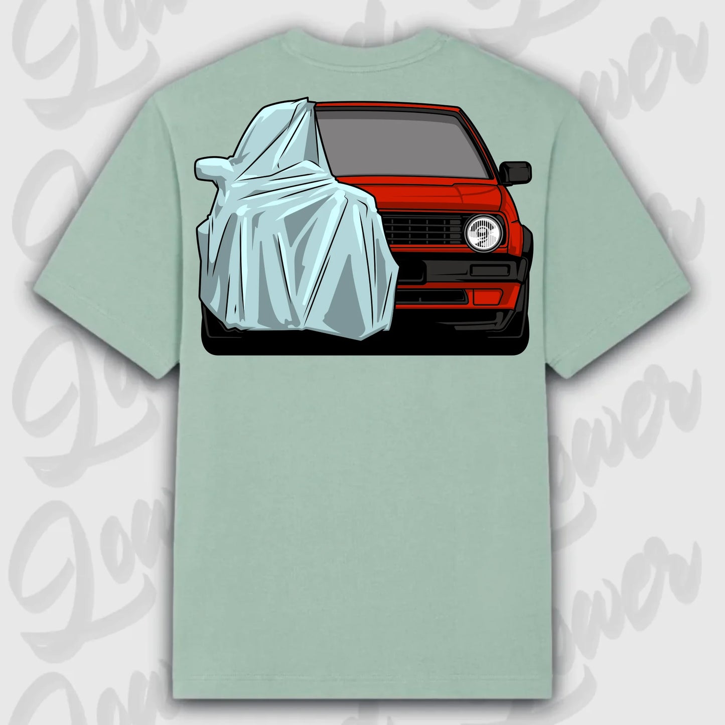 Mockup Oversize shirt teeinblue - Stand hoodie 3