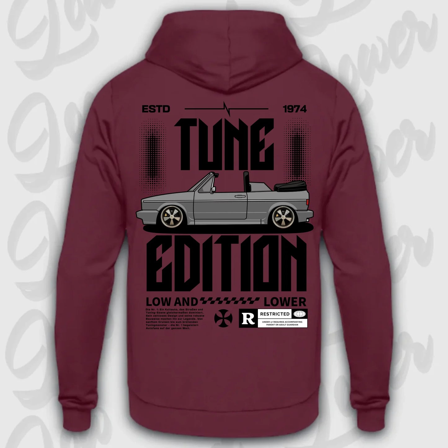 Mockup Stand hoodie teeinblue - Shirt 4
