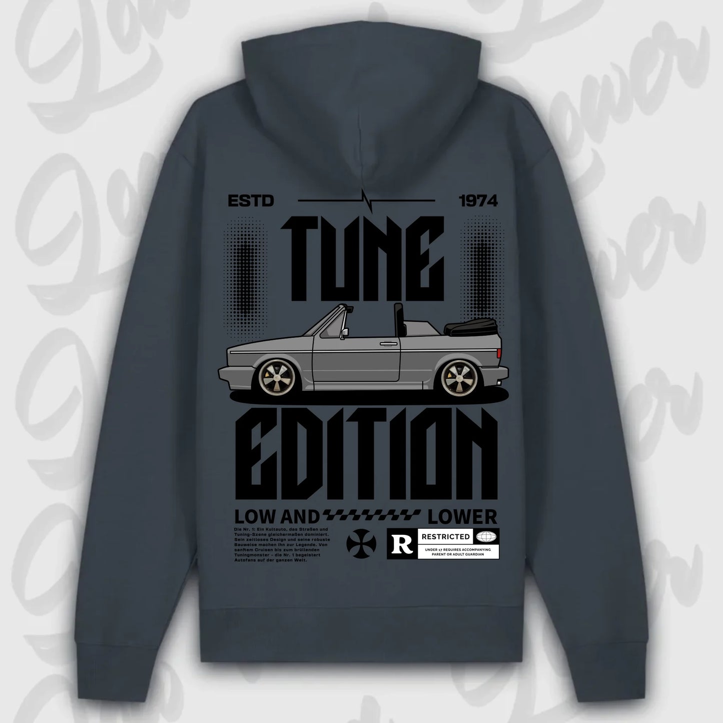 Mockup Premium Hoodie teeinblue - shirt Over 1