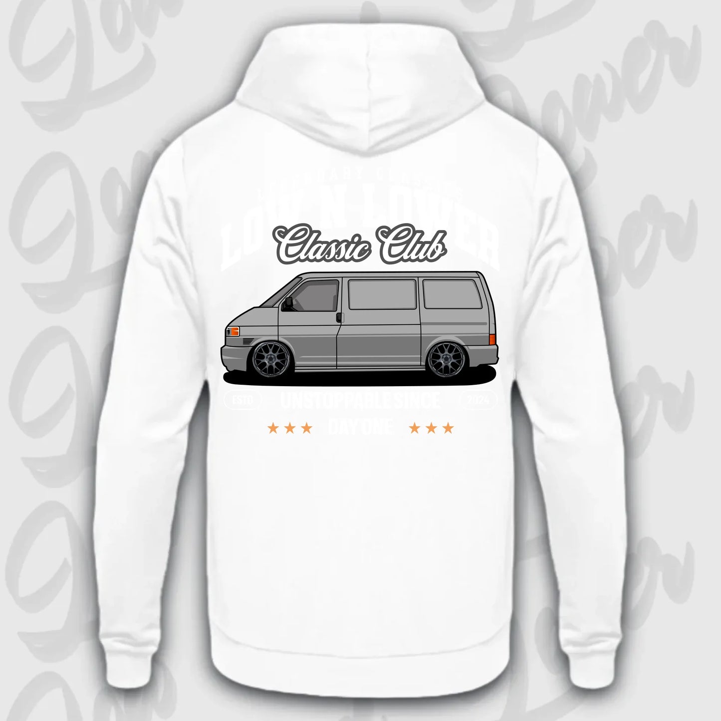 Mockup Stand hoodie teeinblue - Shirt stand 2