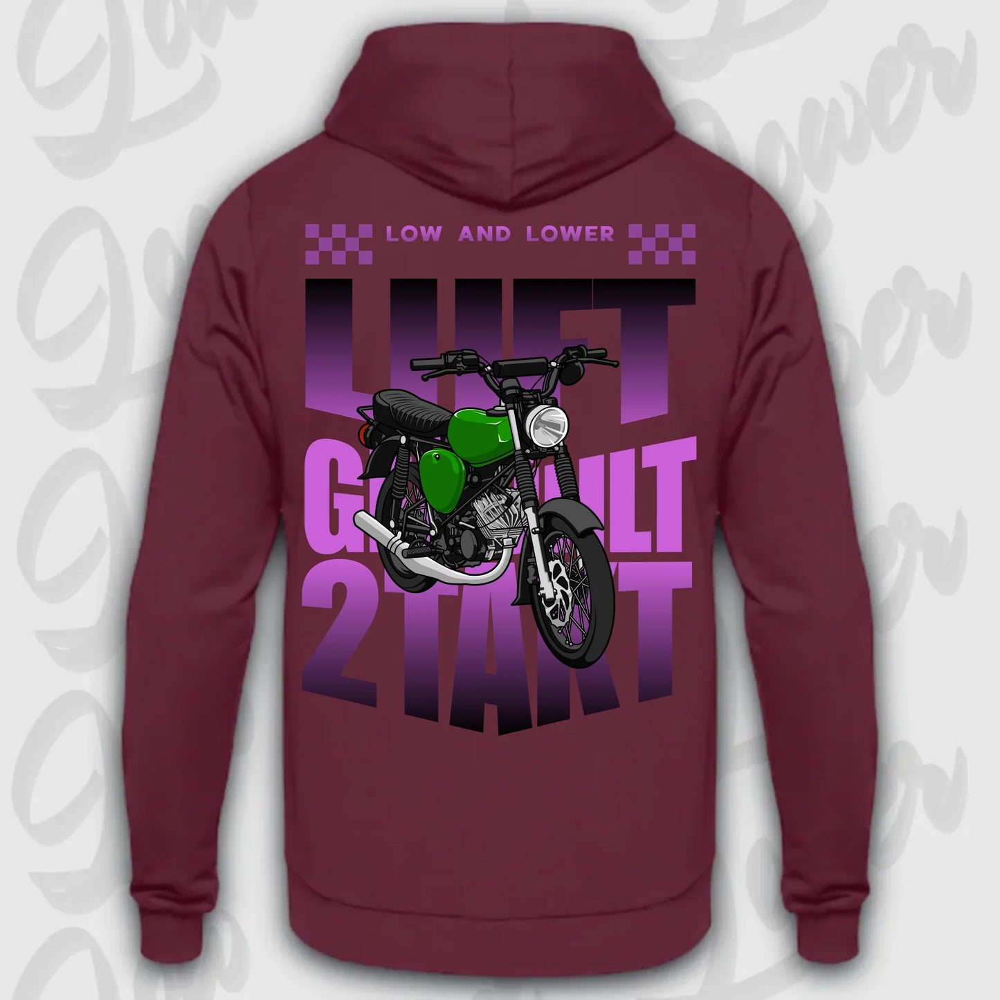 Mockup Stand hoodie teeinblue - Shirt 4