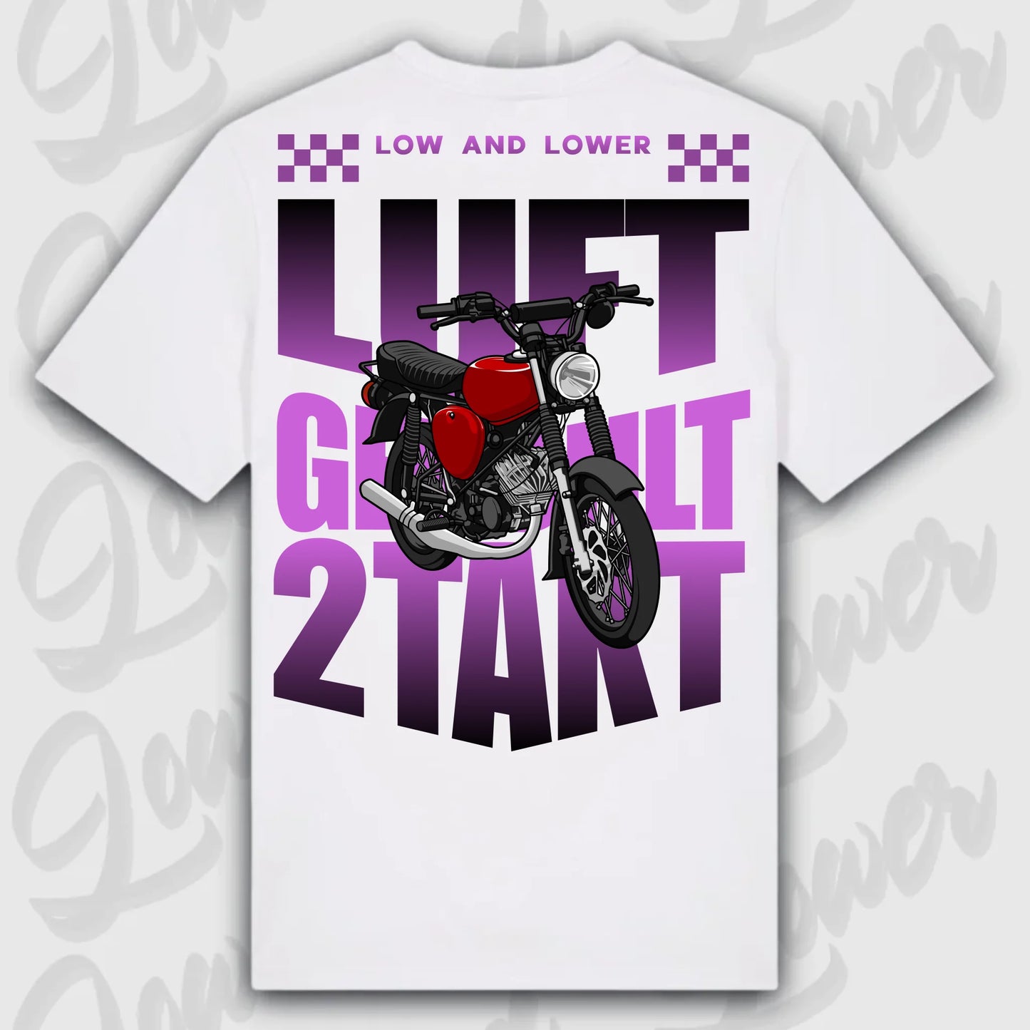 Mockup Stand shirt teeinblue - Shirt 4