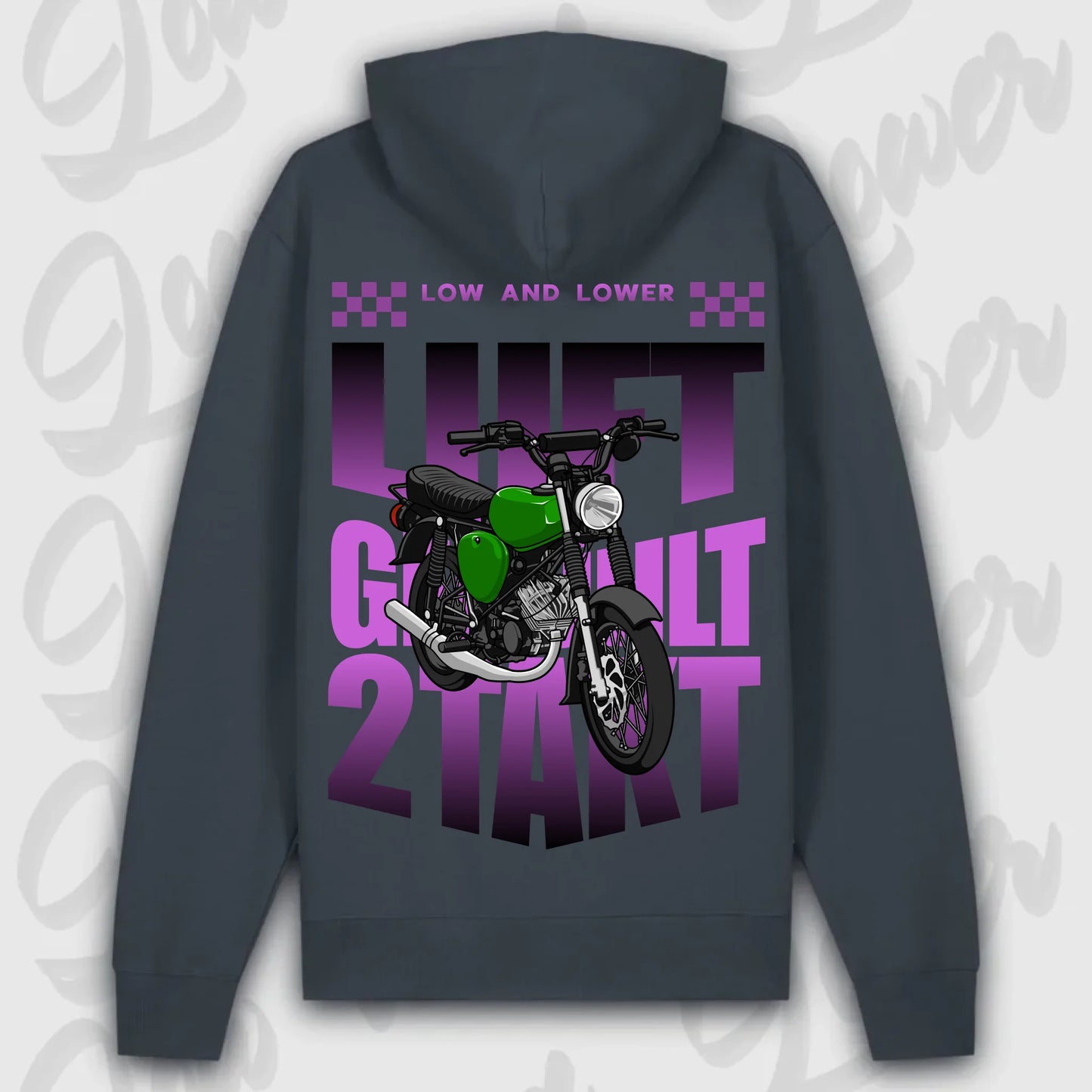Mockup Premium Hoodie teeinblue - shirt Over 1