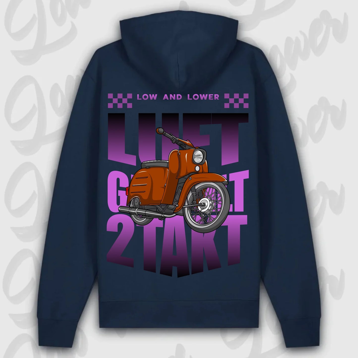 Mockup Premium Hoodie teeinblue - Shirt stand 2