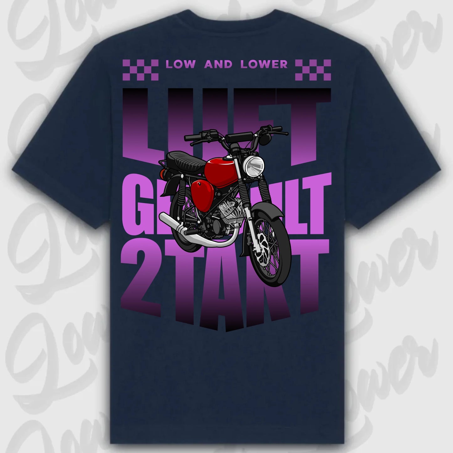 Mockup Stand shirt teeinblue - shirt 5