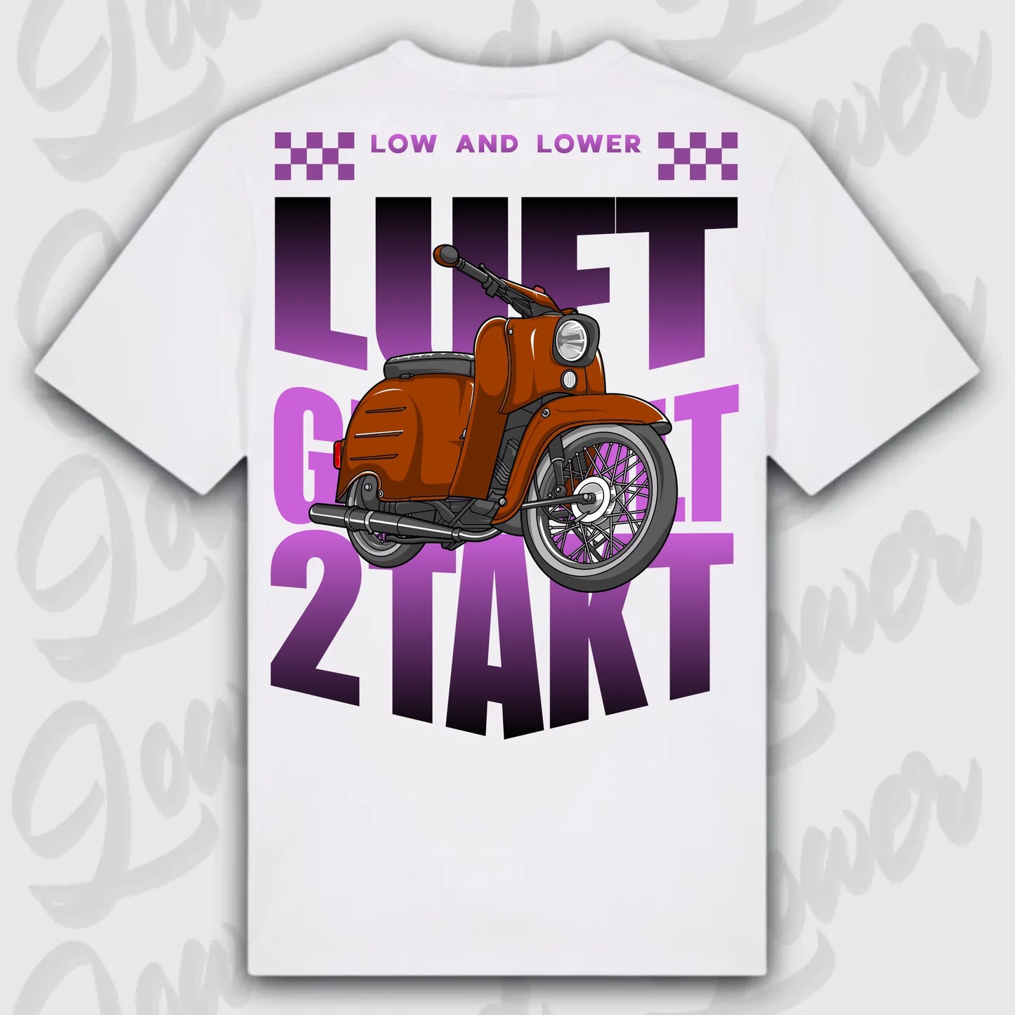Mockup Stand shirt teeinblue - Shirt 4