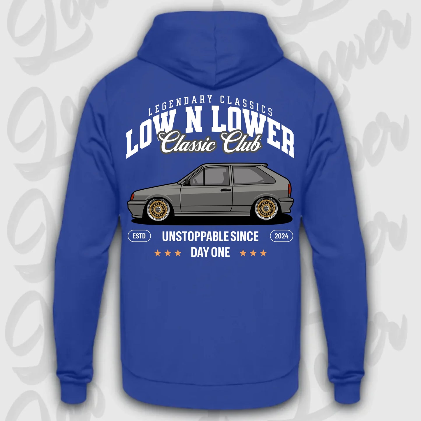 Mockup Stand hoodie teeinblue - shirt 5