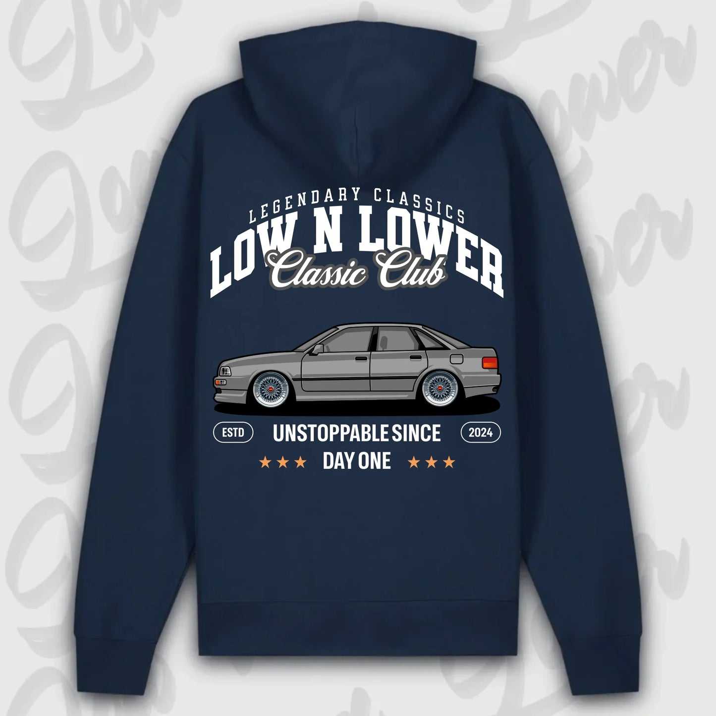 Mockup Premium Hoodie teeinblue - Shirt stand 2