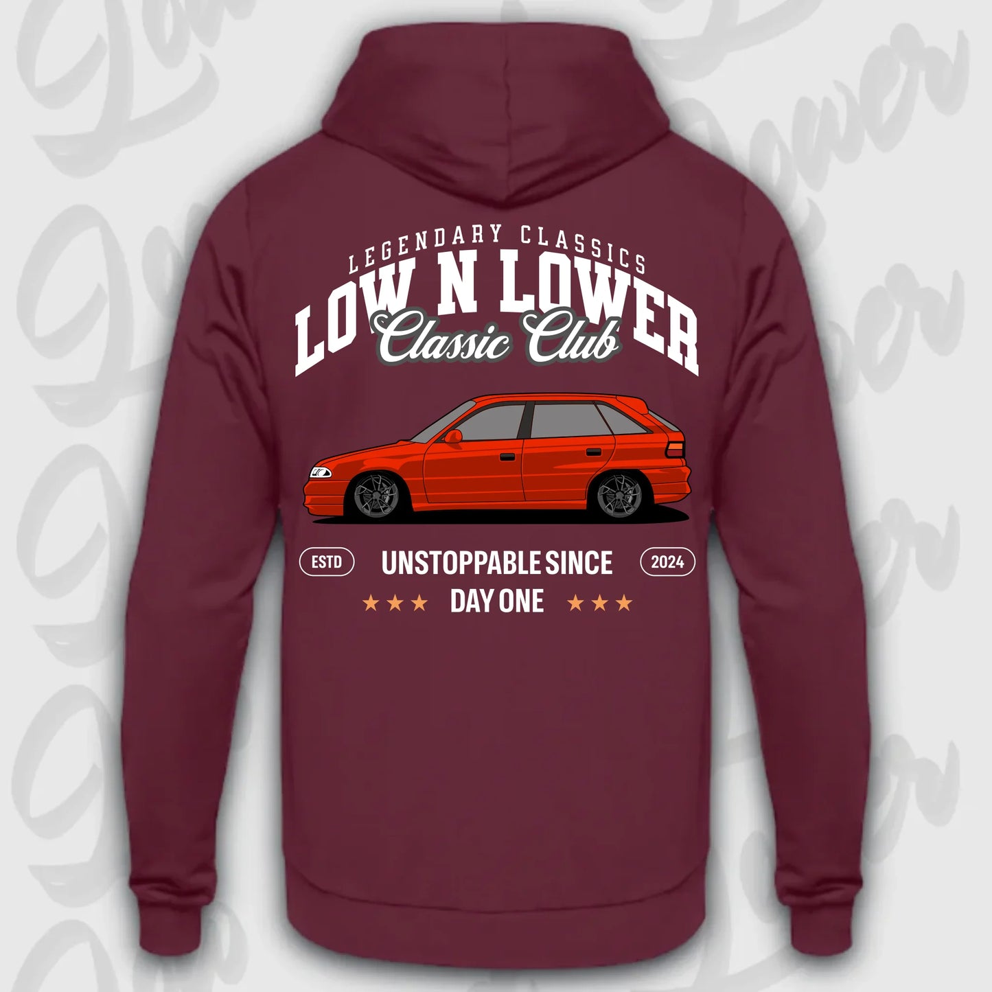 Mockup Stand hoodie teeinblue - Shirt 4