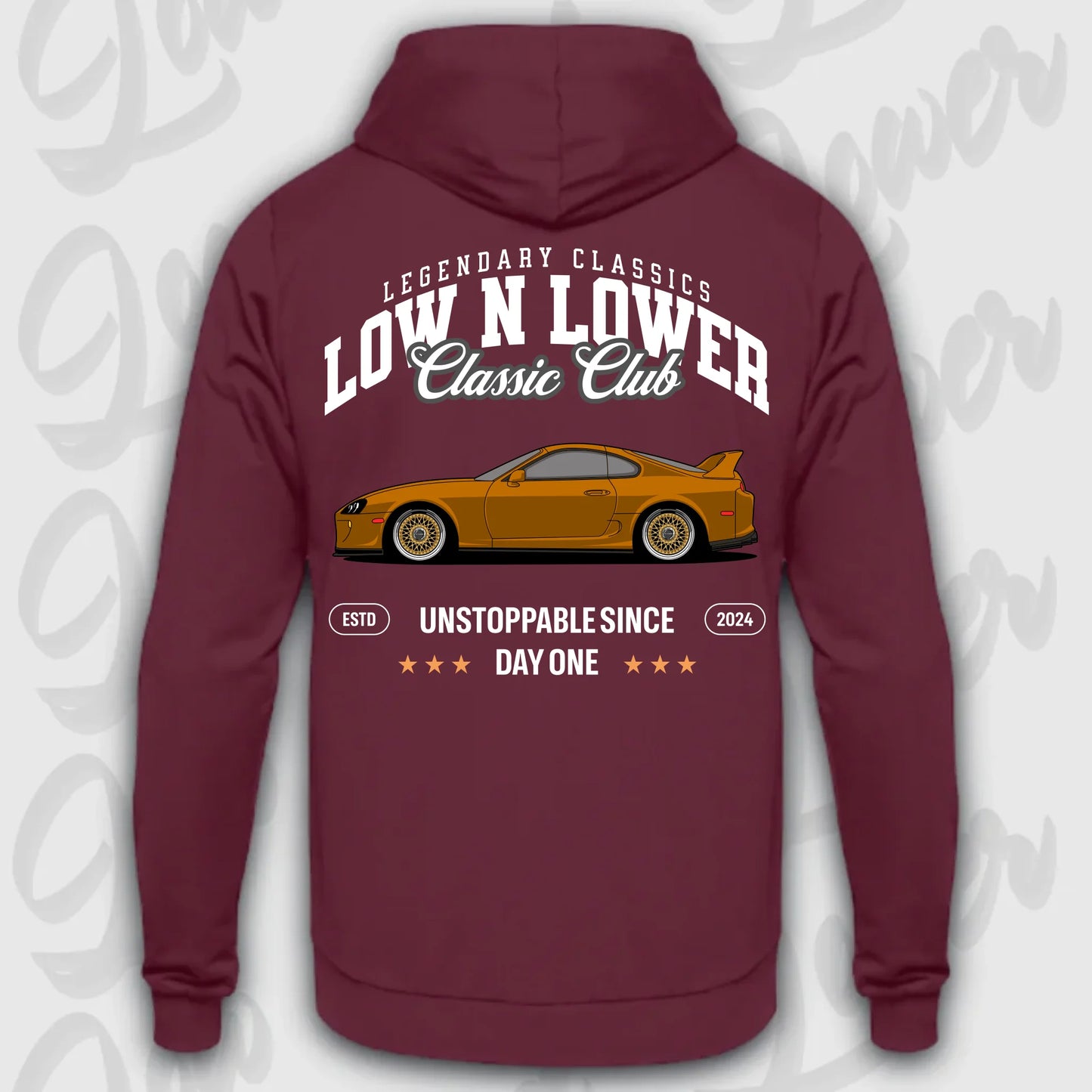 Mockup Stand hoodie teeinblue - Shirt 4