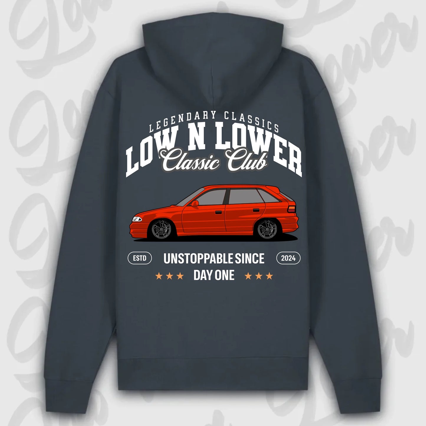 Mockup Premium Hoodie teeinblue - shirt Over 1