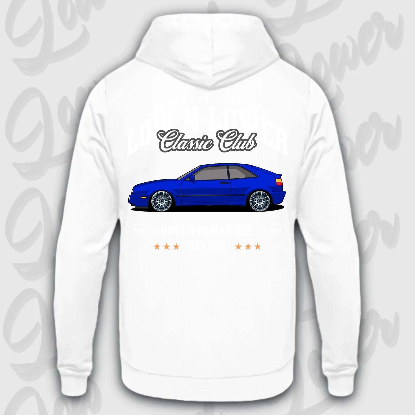 Mockup Stand hoodie teeinblue - Shirt stand 2
