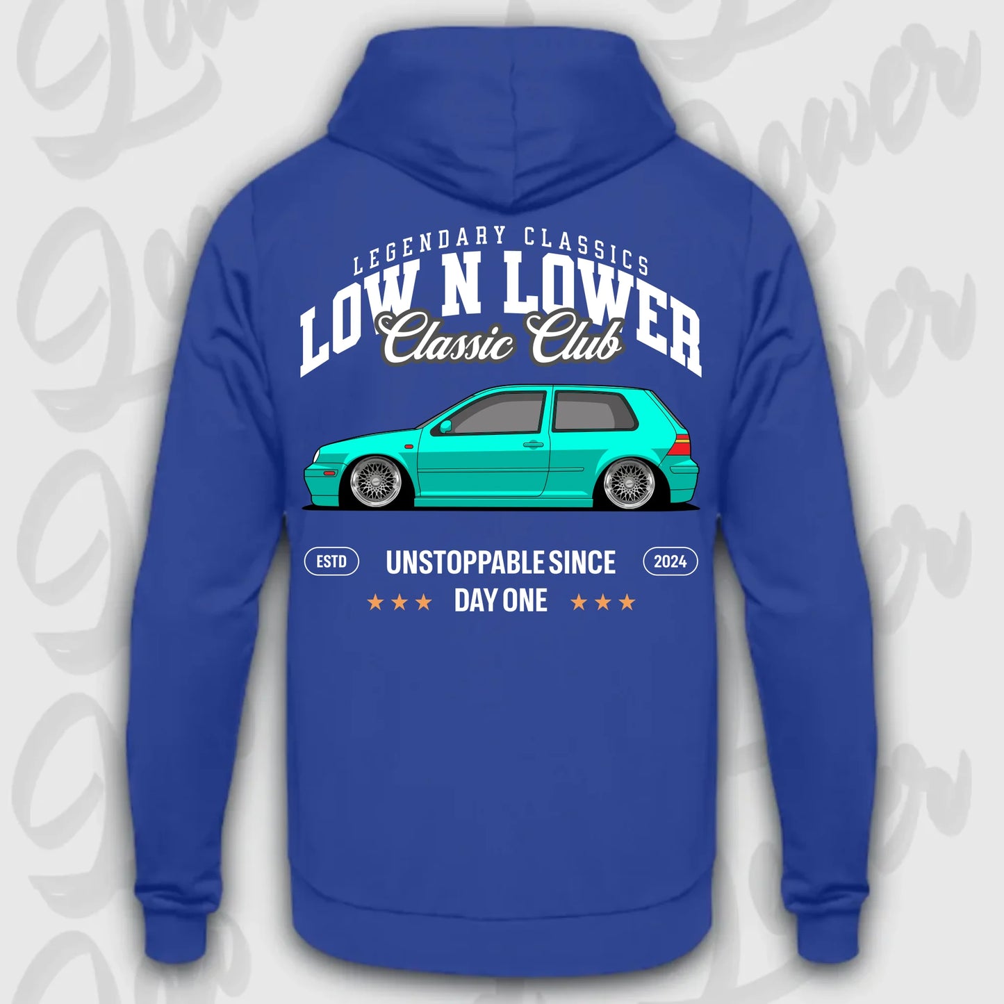 Mockup Stand hoodie teeinblue - shirt 5