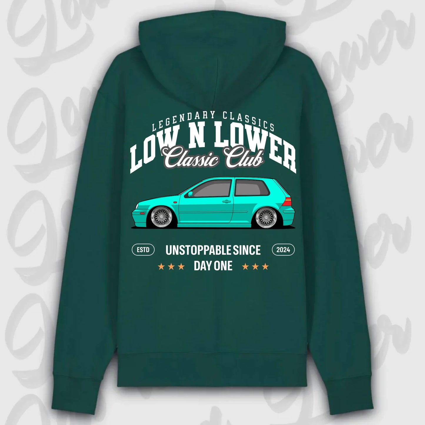 Mockup Premium Hoodie teeinblue - Shirt 4