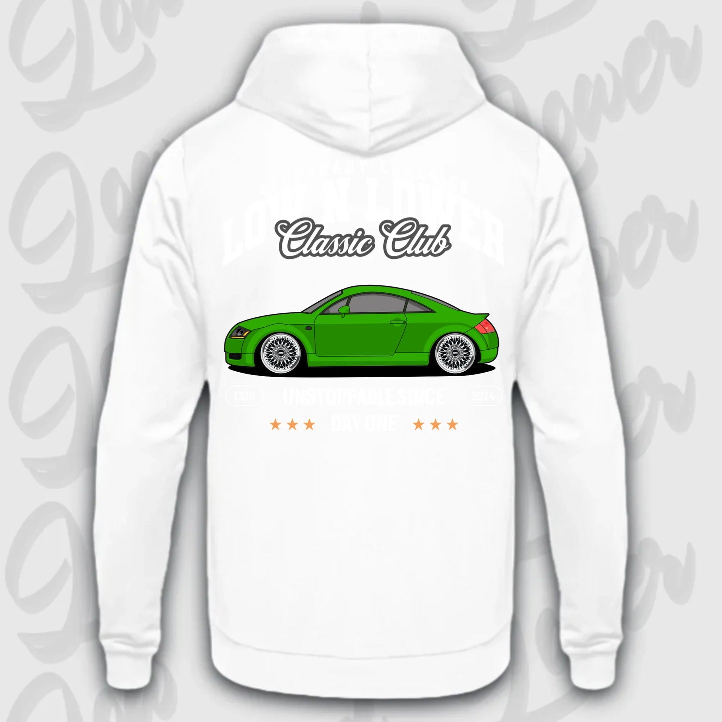 Mockup Stand hoodie teeinblue - Shirt stand 2