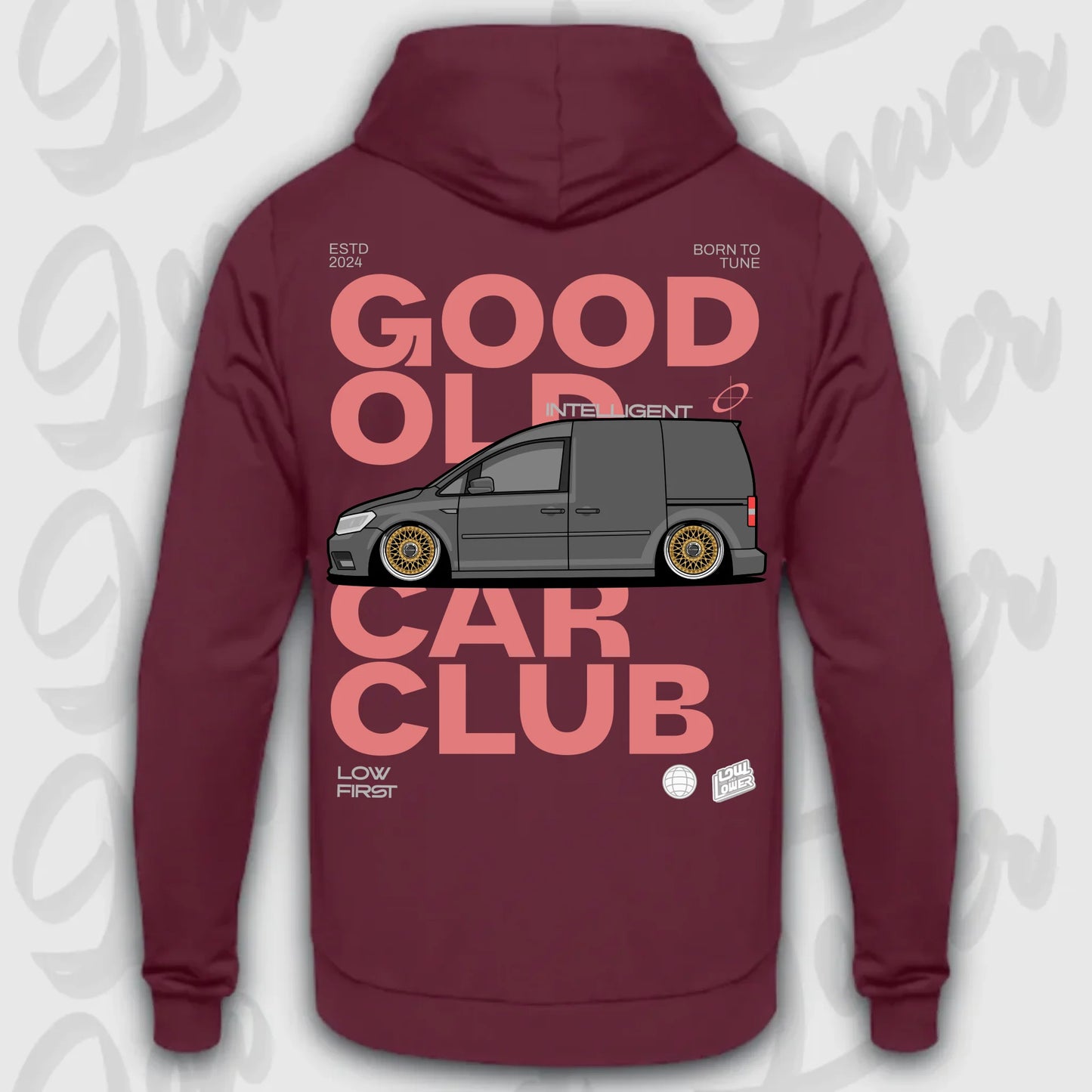 Mockup Stand hoodie teeinblue - Shirt 4