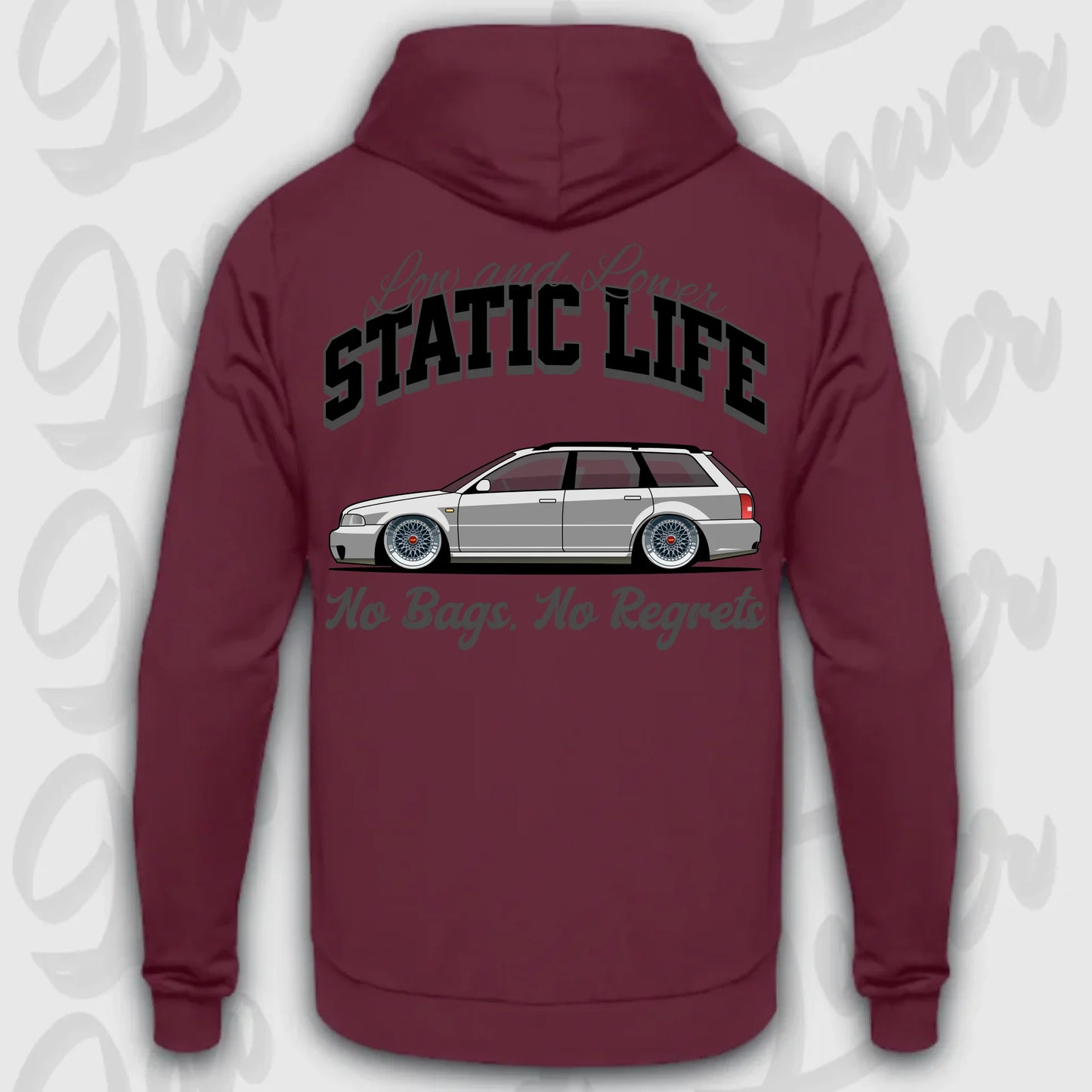 Mockup Stand hoodie teeinblue - Shirt 4