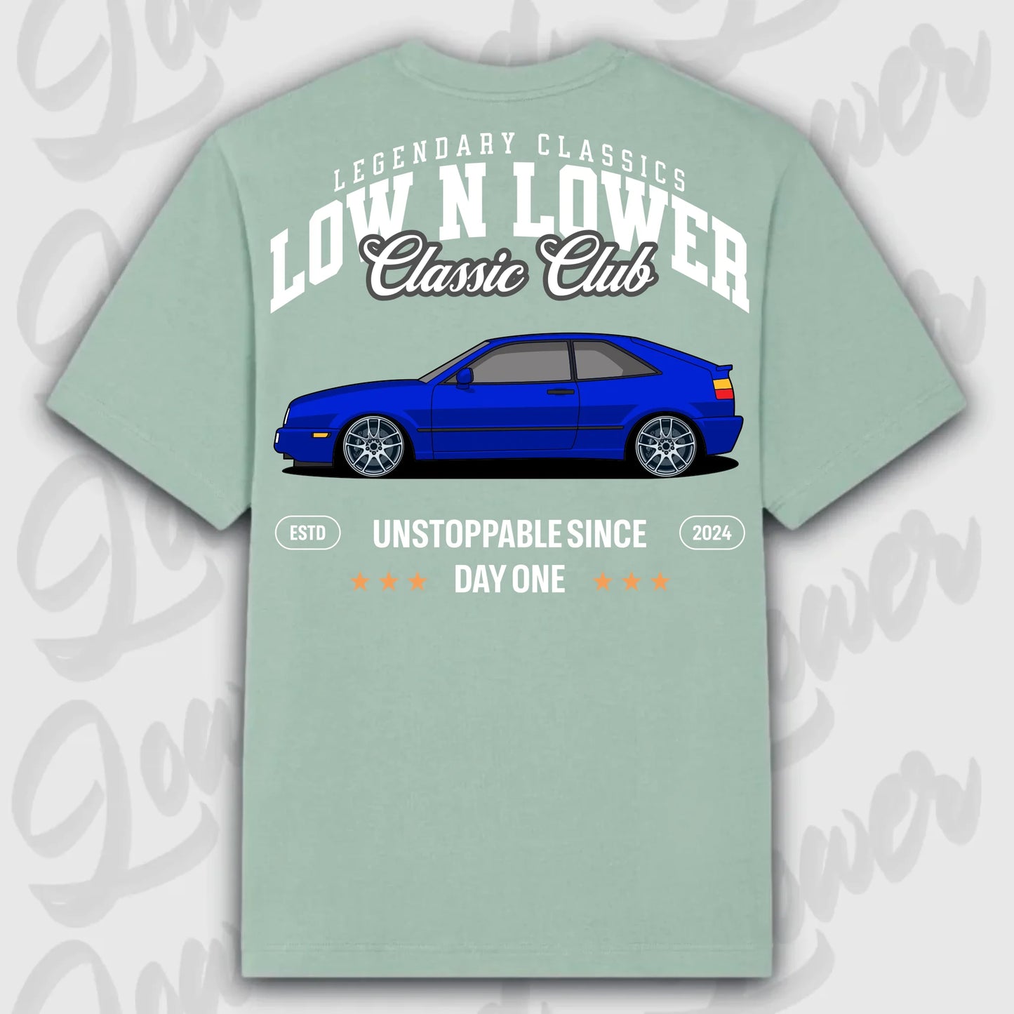 Mockup Oversize shirt teeinblue - Stand hoodie 3