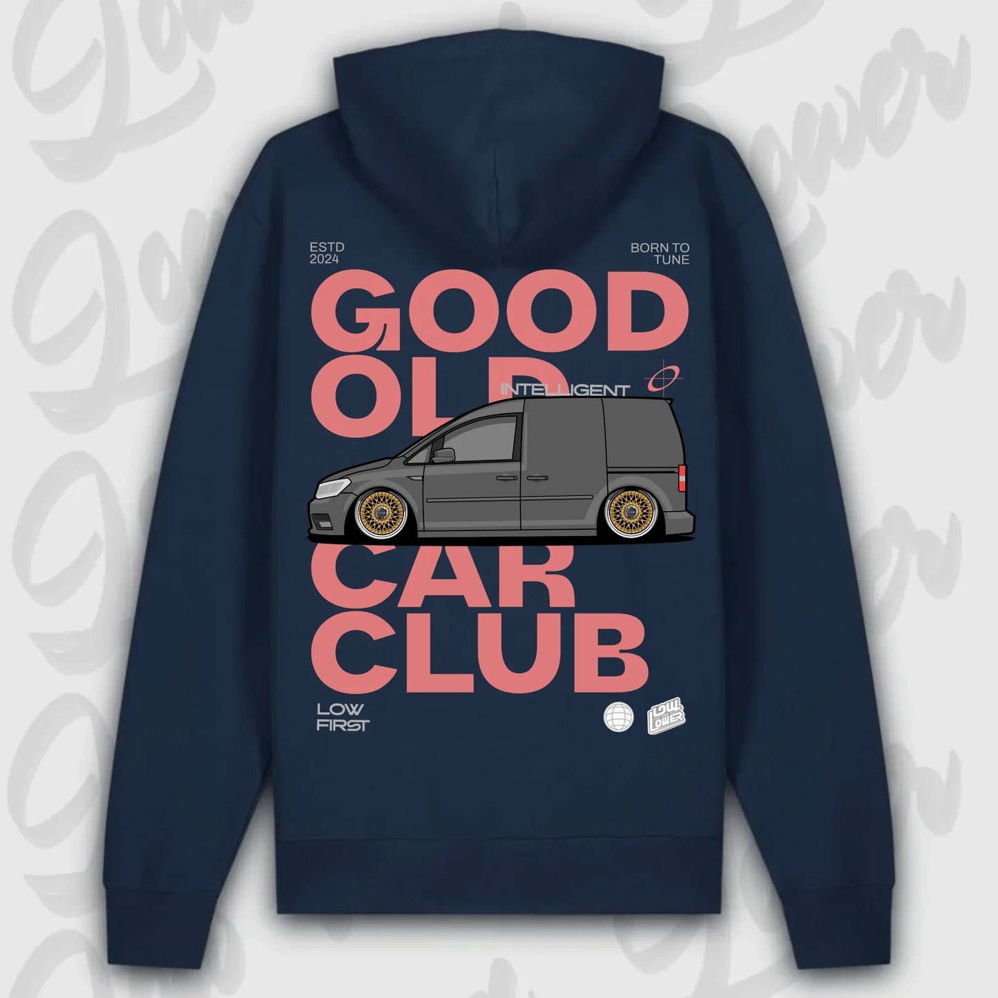 Mockup Premium Hoodie teeinblue - Shirt stand 2
