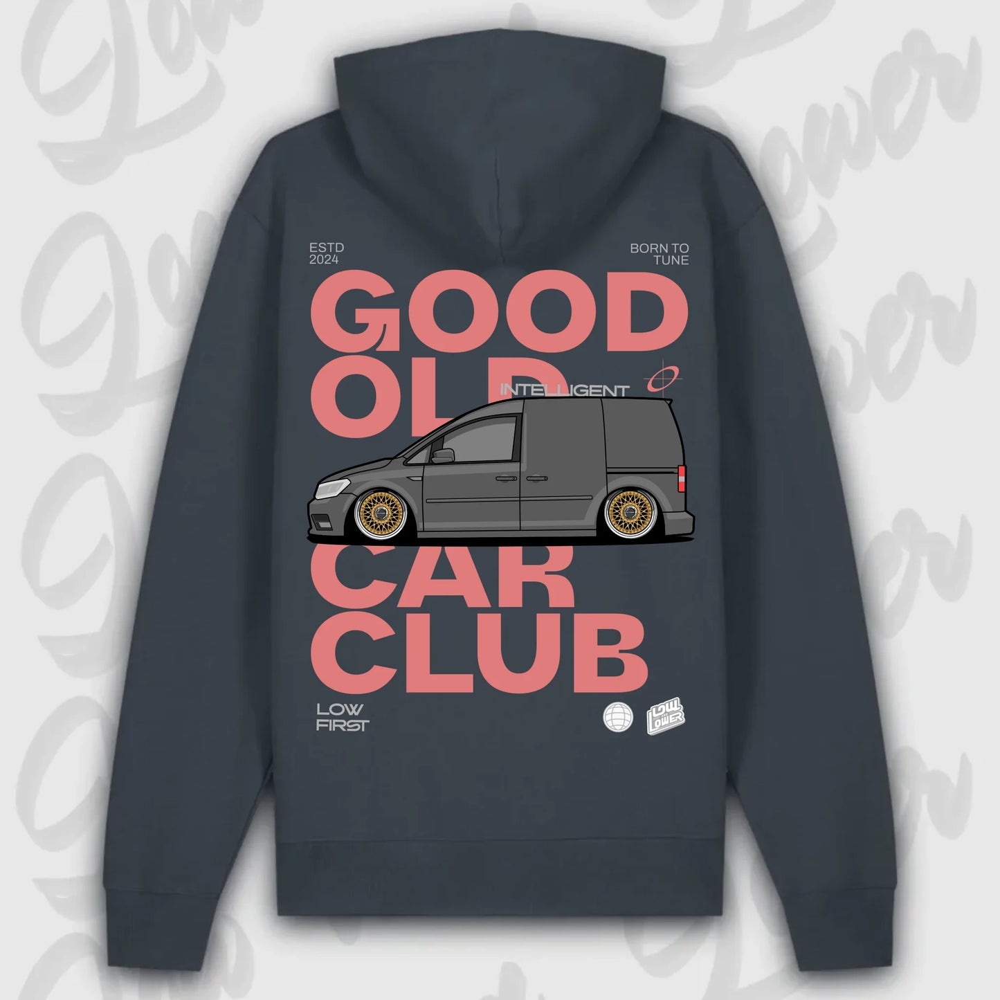 Mockup Premium Hoodie teeinblue - shirt Over 1