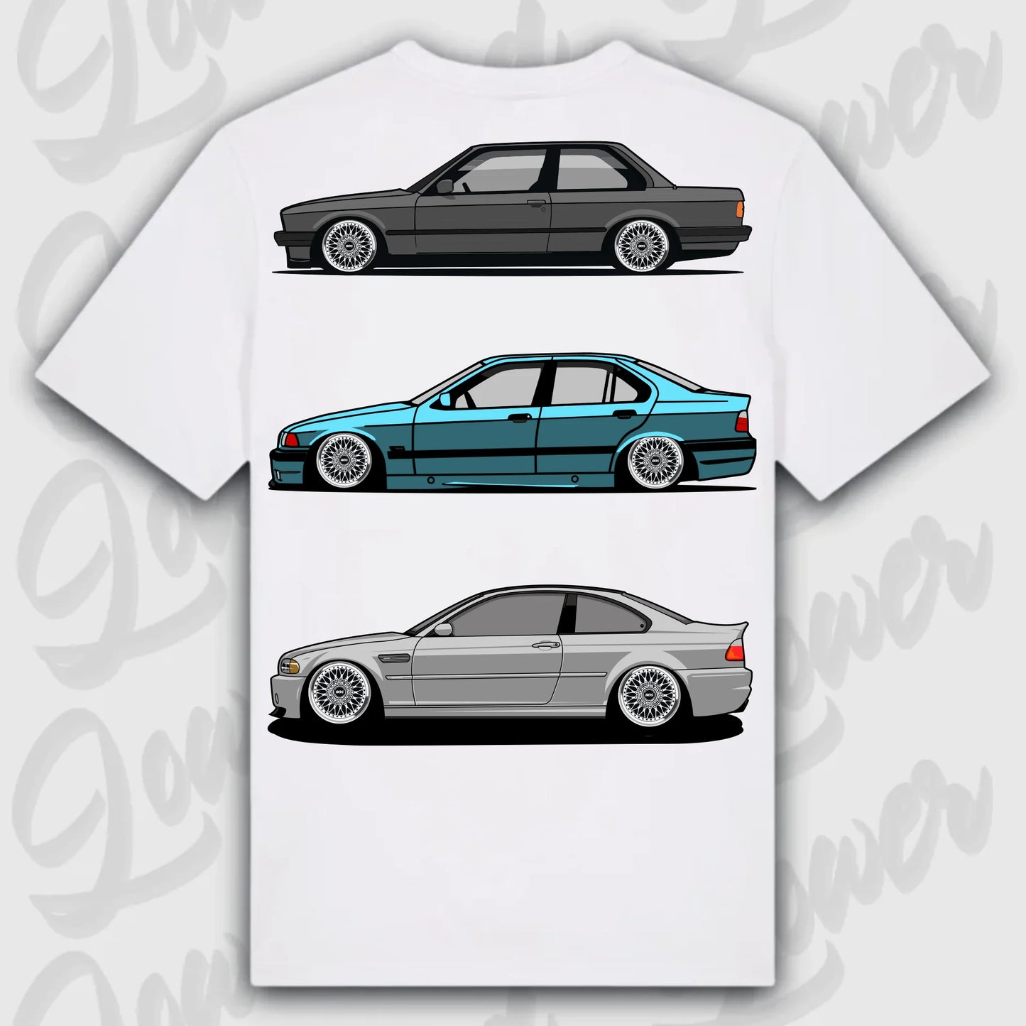 Mockup Stand shirt teeinblue - Shirt 4