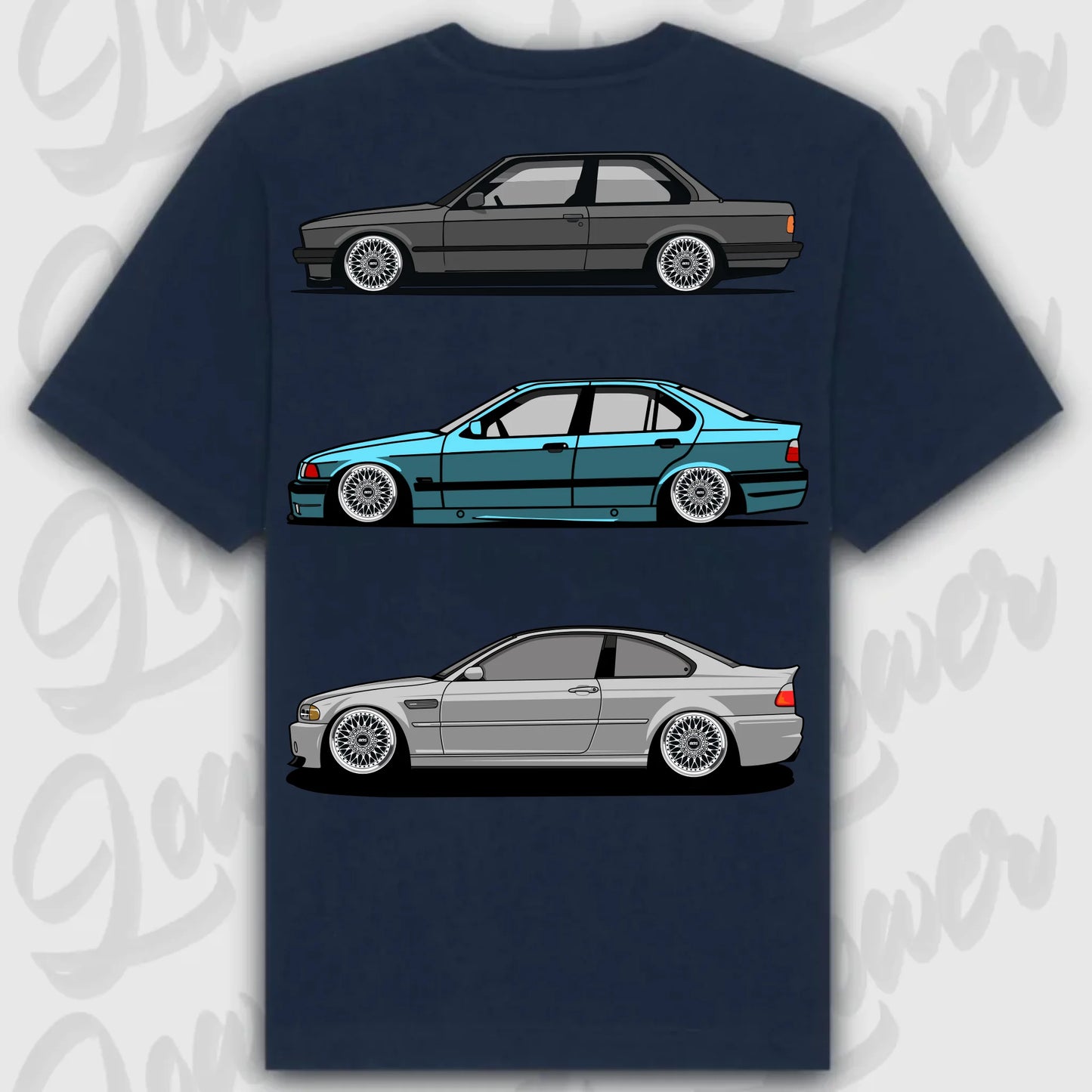 Mockup Stand shirt teeinblue - shirt 5