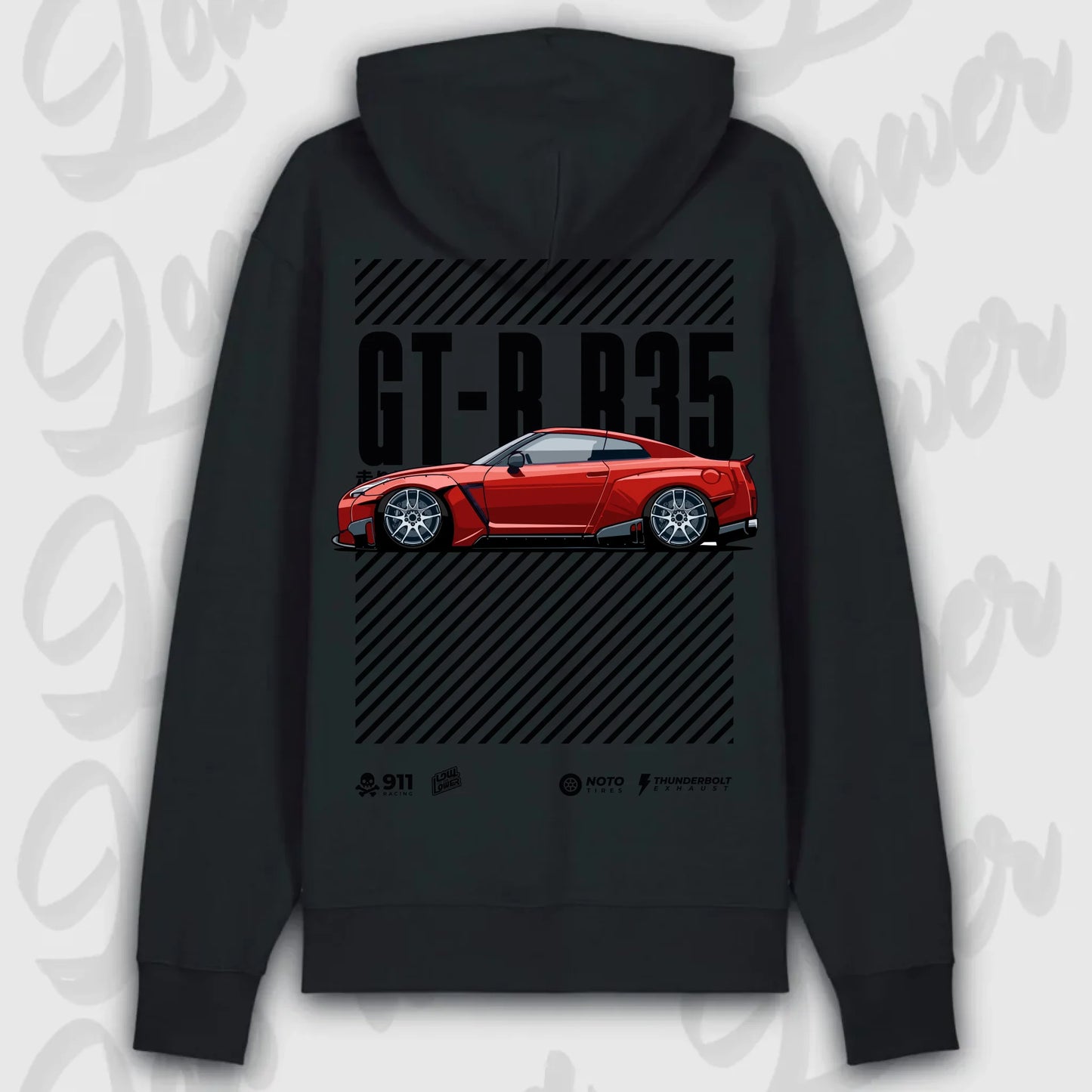 Mockup Premium Hoodie teeinblue -