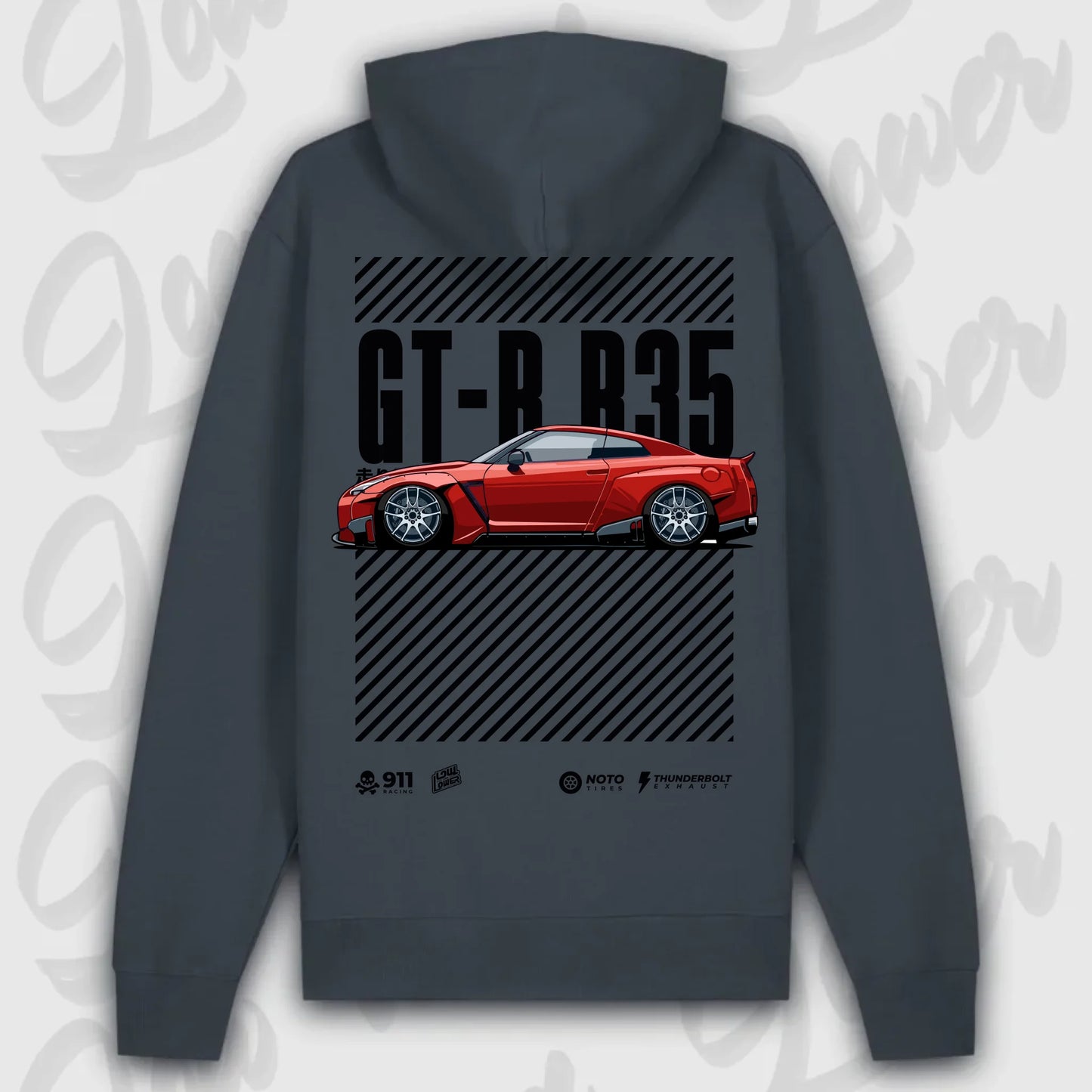 Mockup Premium Hoodie teeinblue - shirt Over 1