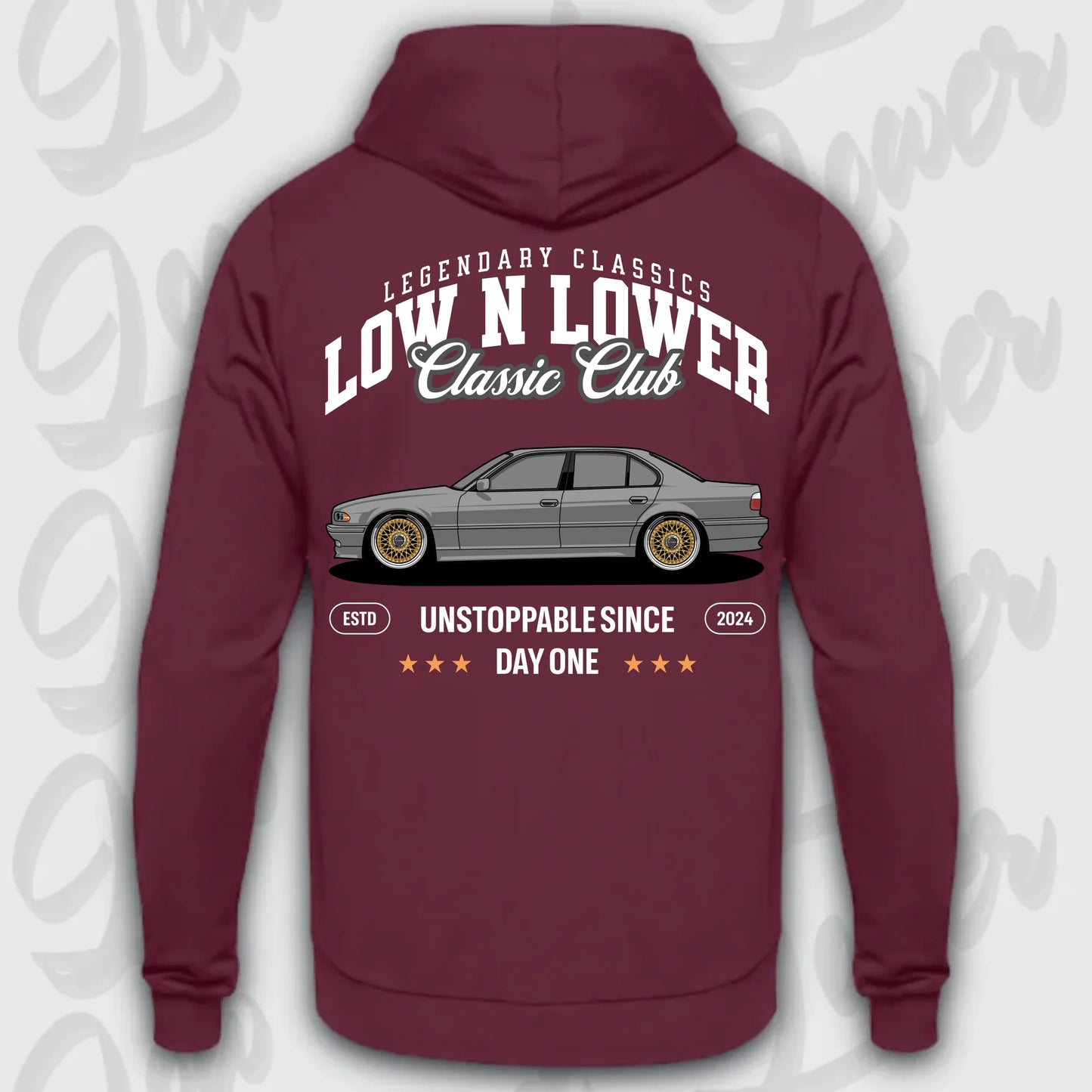 Mockup Stand hoodie teeinblue - Shirt 4