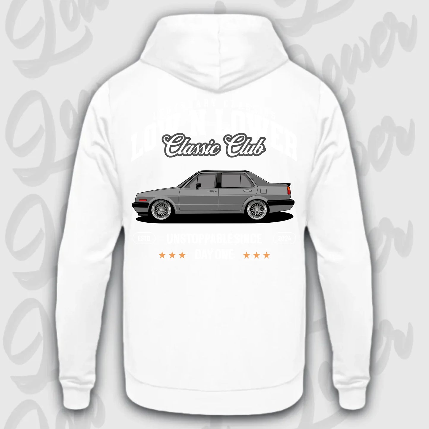 Mockup Stand hoodie teeinblue - Shirt stand 2