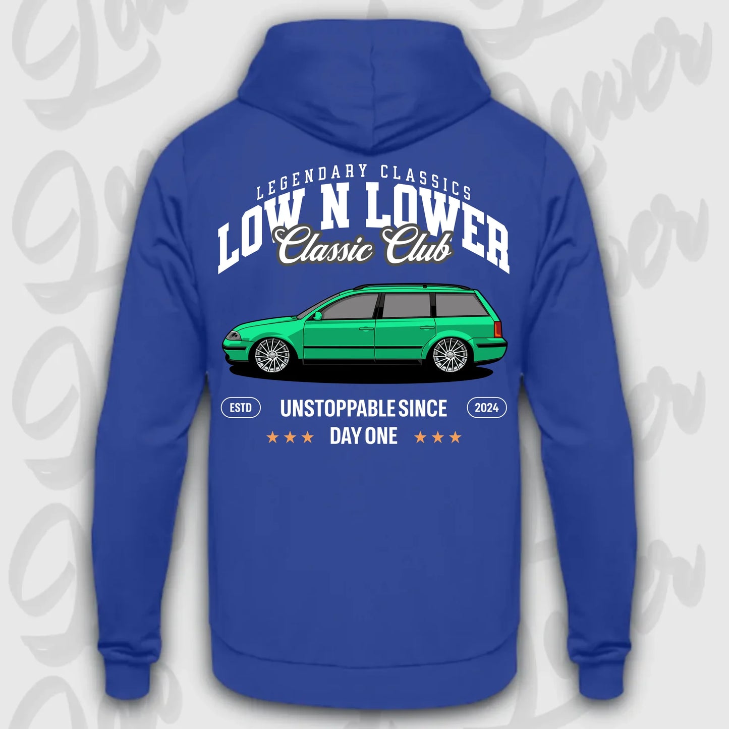 Mockup Stand hoodie teeinblue - shirt 5