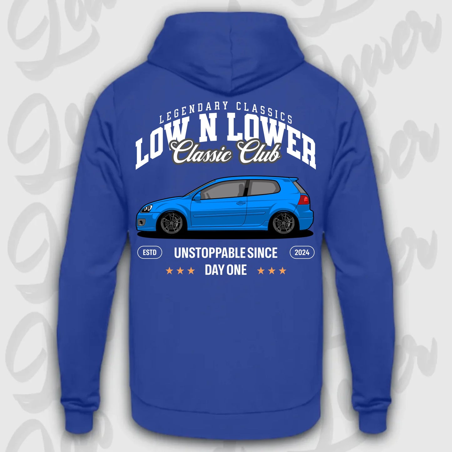 Mockup Stand hoodie teeinblue - shirt 5