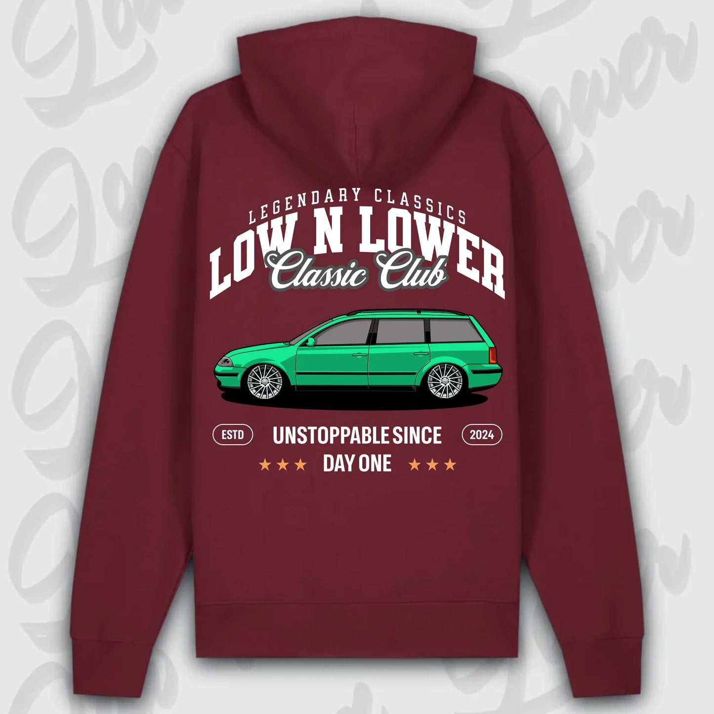 Mockup Premium Hoodie teeinblue - Stand hoodie 3