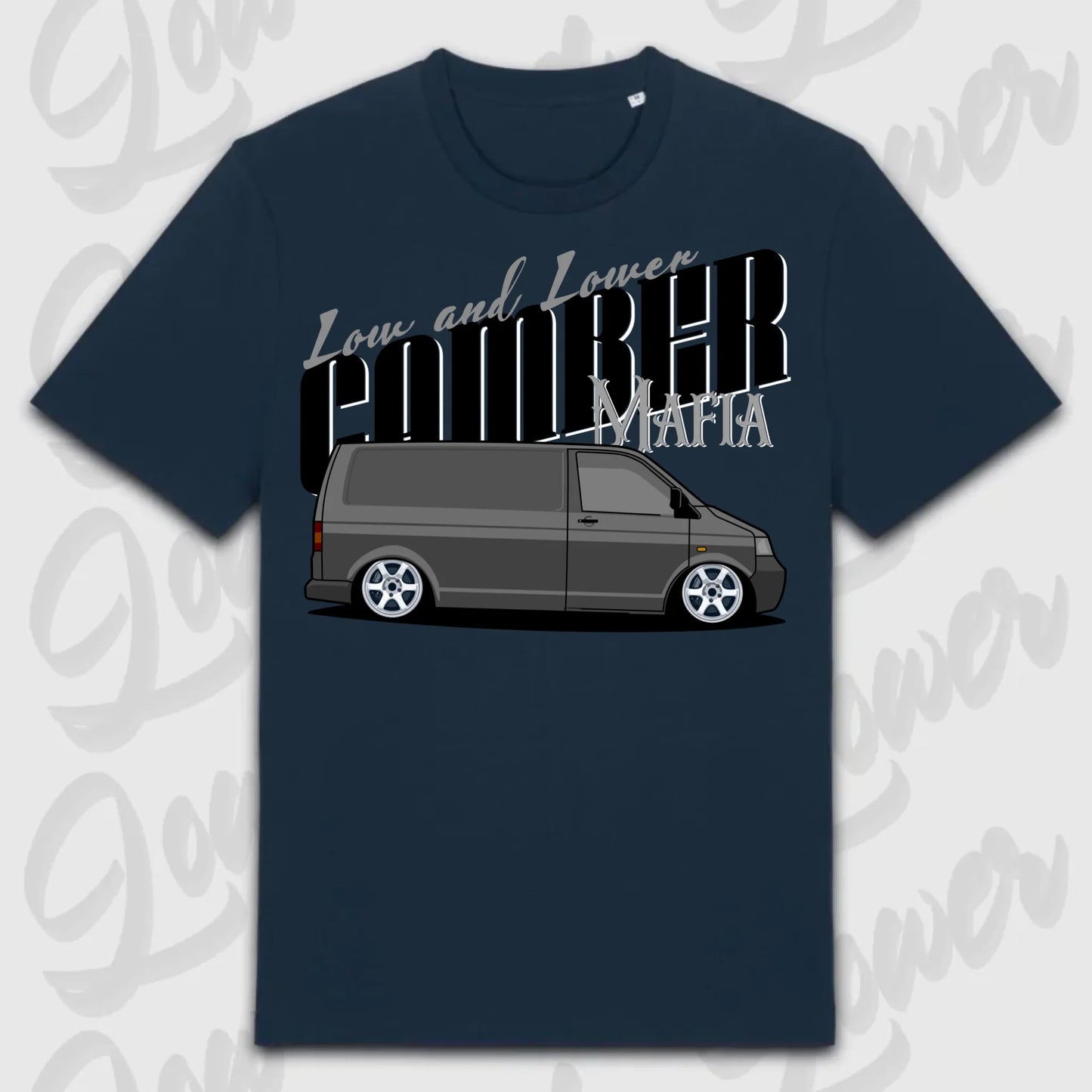 T-Shirt Transporter - personalisierbar Standard T-Shirt ( Front Print ) French-Navy
