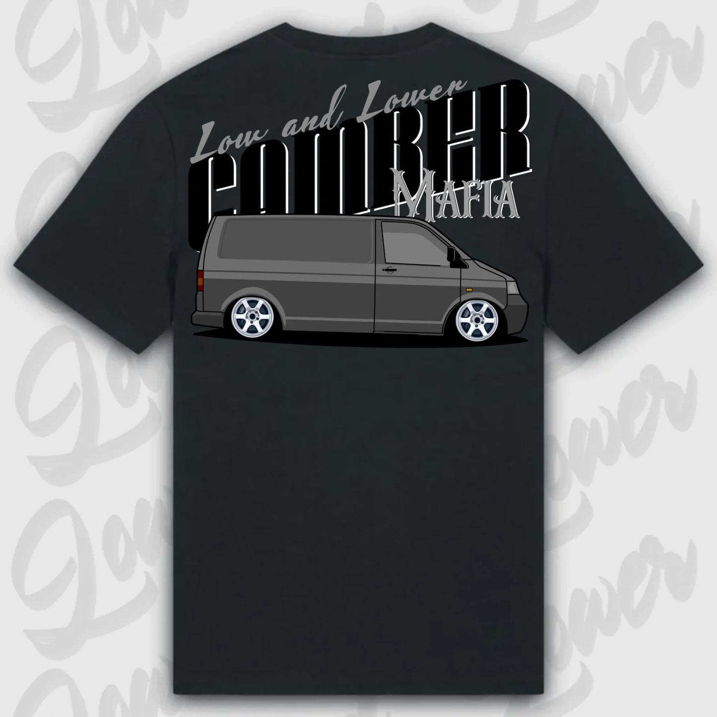 T-Shirt Transporter - personalisierbar Standard T-Shirt ( Back Print ) Black