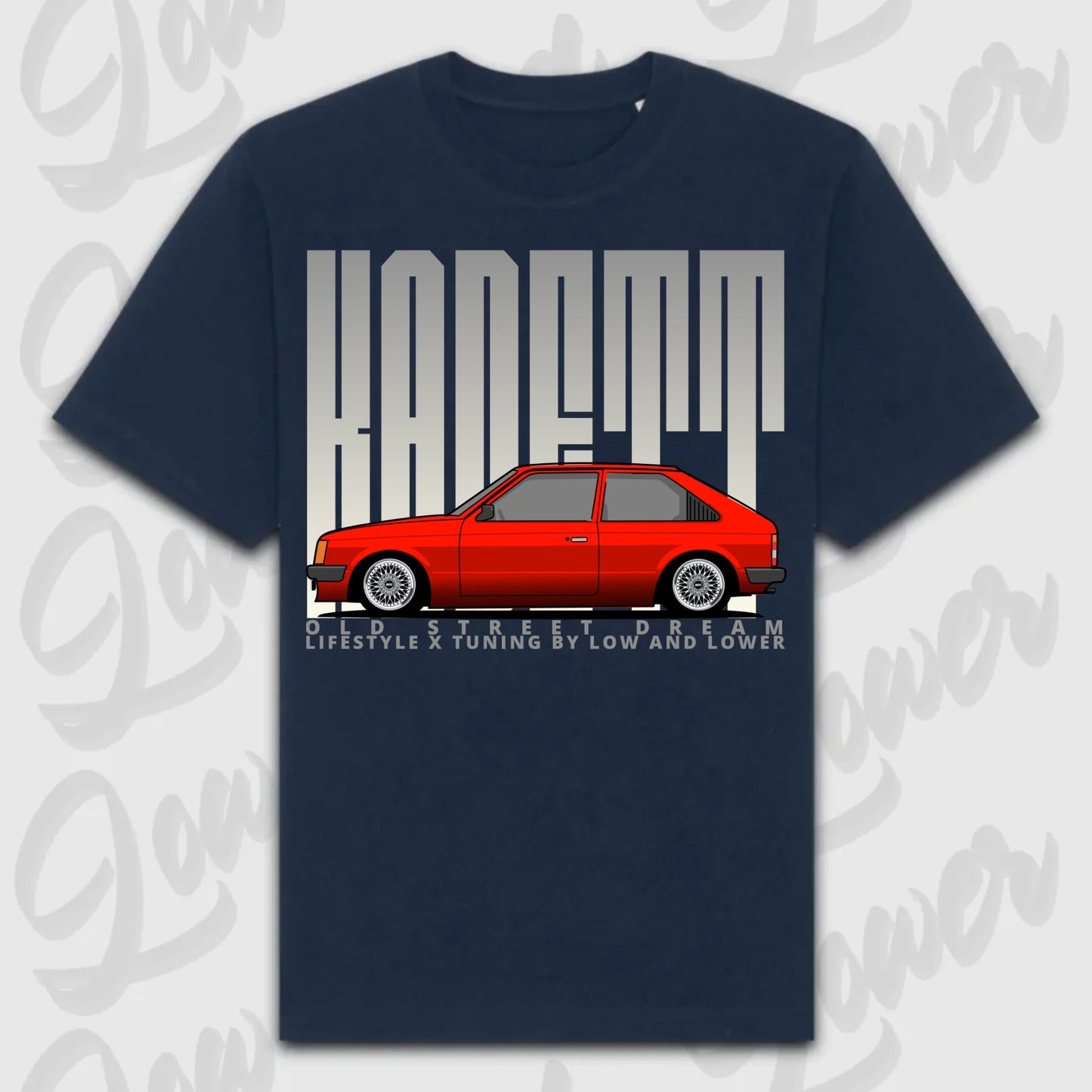 T-Shirt Kadett D - personalisierbar Oversized T-Shirt ( Front Print )