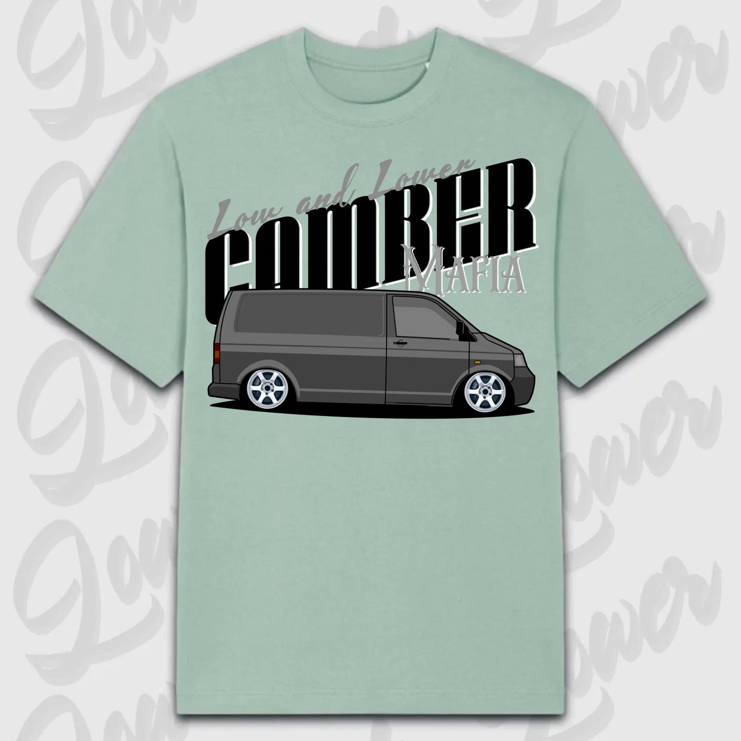 T-Shirt Transporter - personalisierbar Oversized T-Shirt ( Front Print ) Aloe