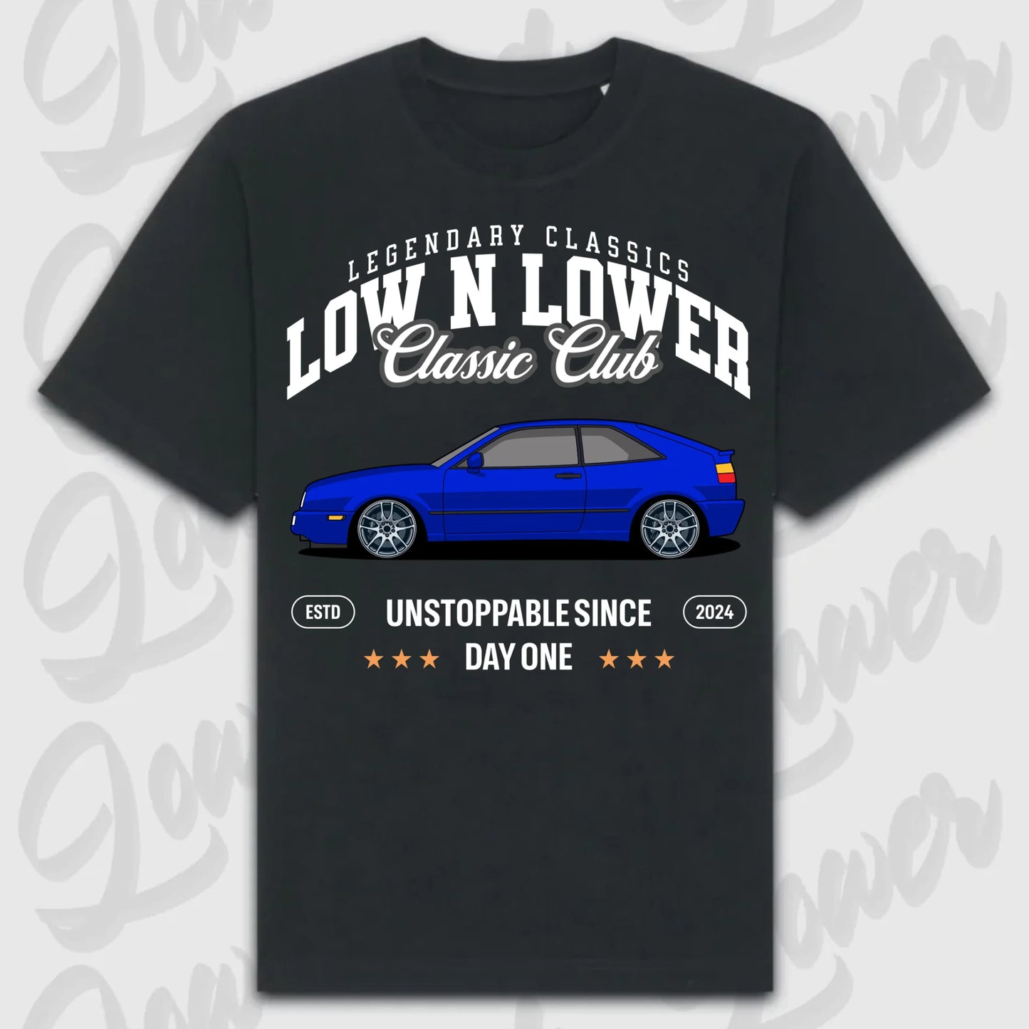 T-Shirt Corrado Oversized T-Shirt ( Front Print ) Black