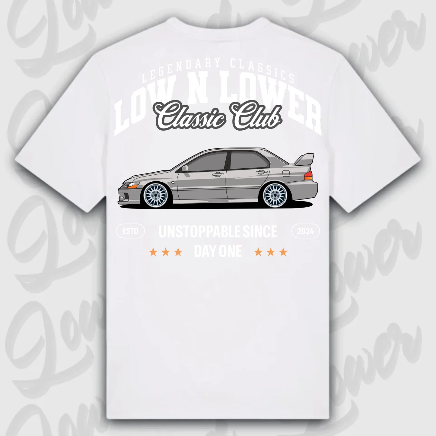 Mockup Stand shirt teeinblue - Shirt 4