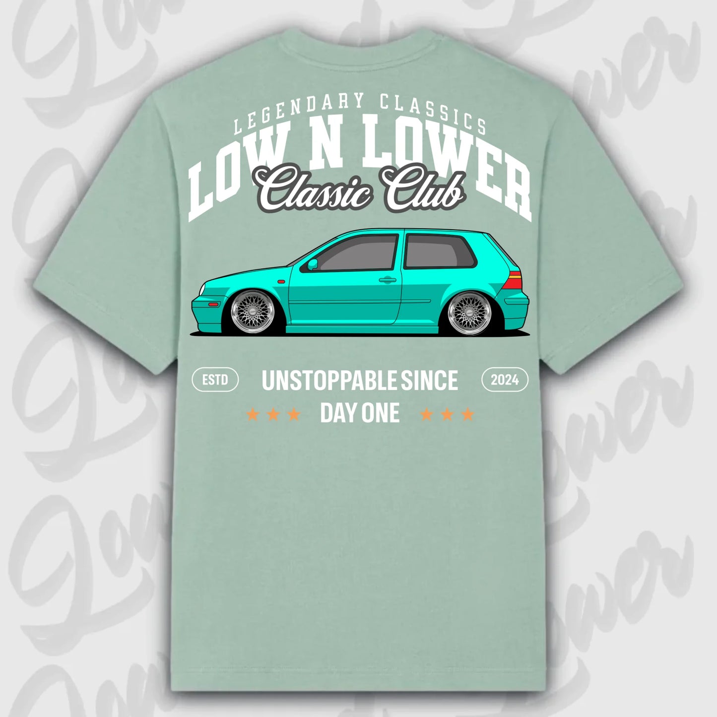 Mockup Oversize shirt teeinblue - Stand hoodie 3