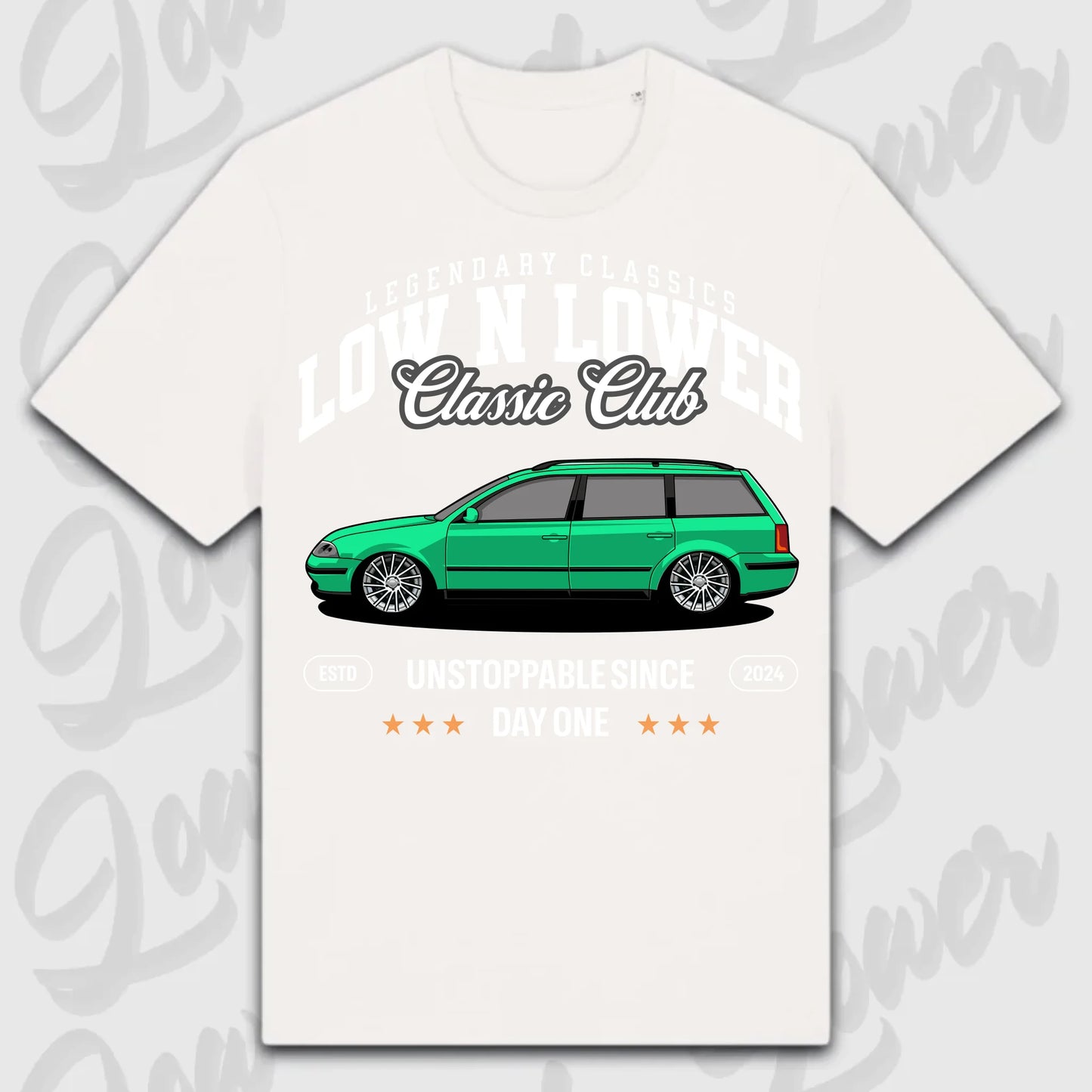 T-Shirt Passat 3 BG - personalisierbar Standard T-Shirt ( Front Print ) White