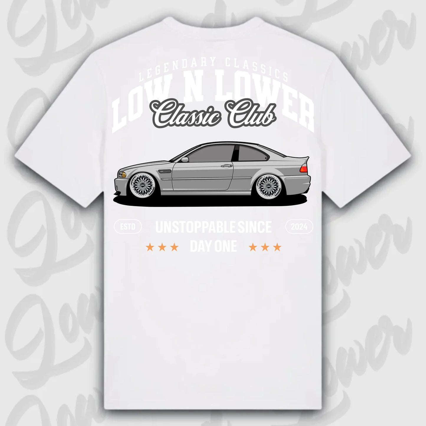 Mockup Stand shirt teeinblue - Shirt 4