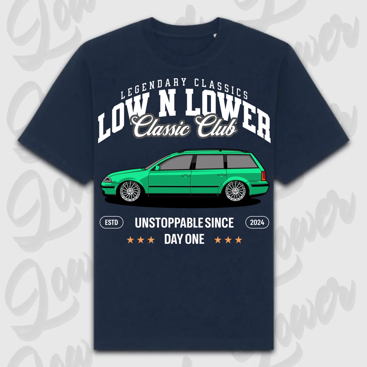 T-Shirt Passat 3 BG - personalisierbar Oversized T-Shirt ( Front Print )
