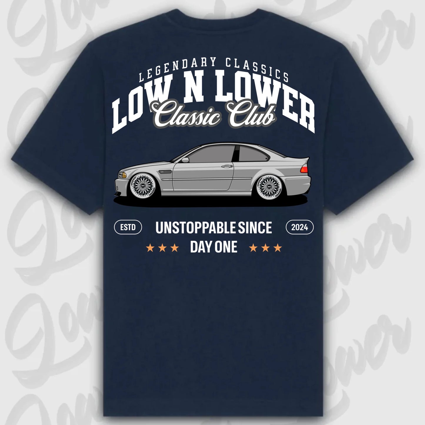 Mockup Stand shirt teeinblue - shirt 5