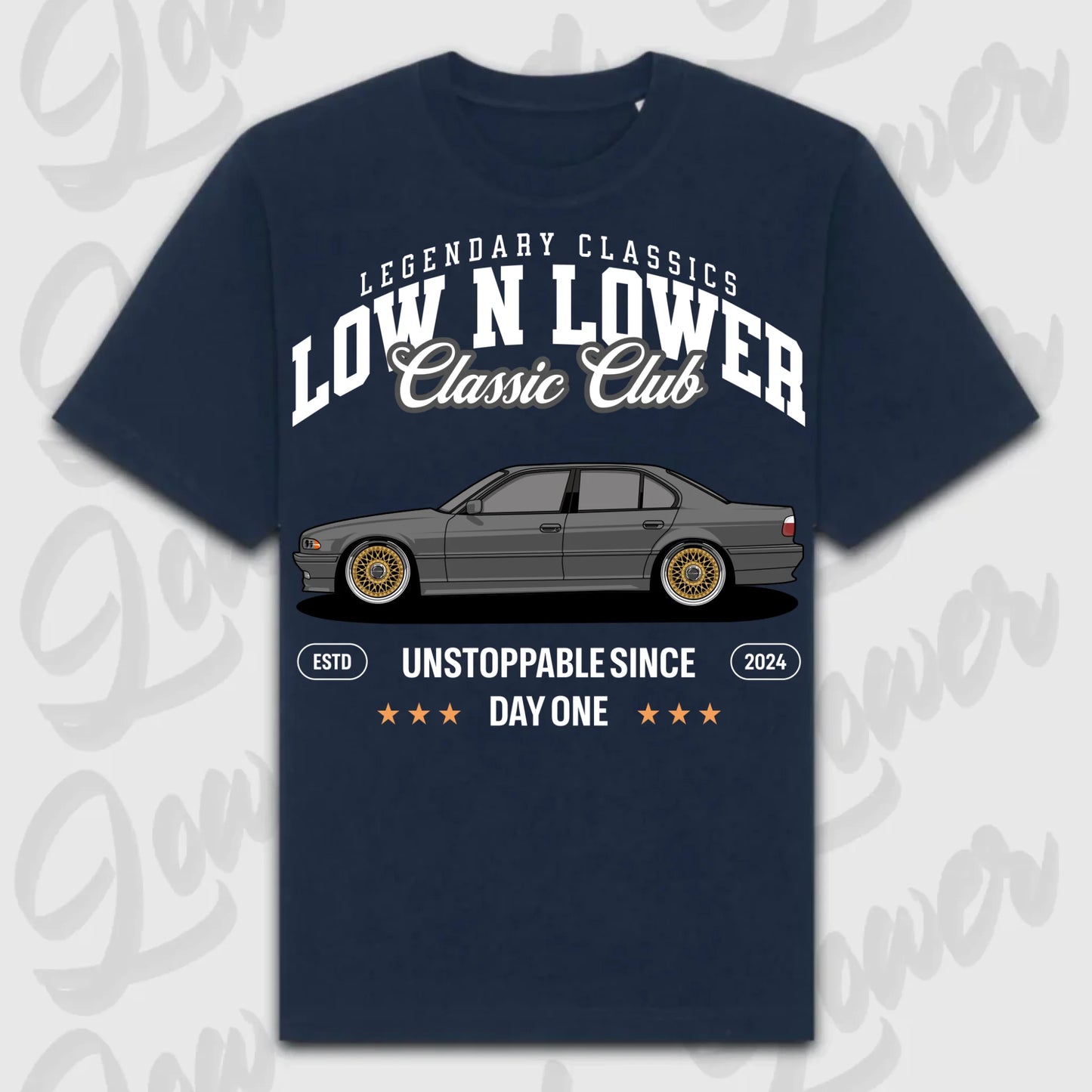 T-Shirt E38 - personalisierbar Oversized T-Shirt ( Front Print )